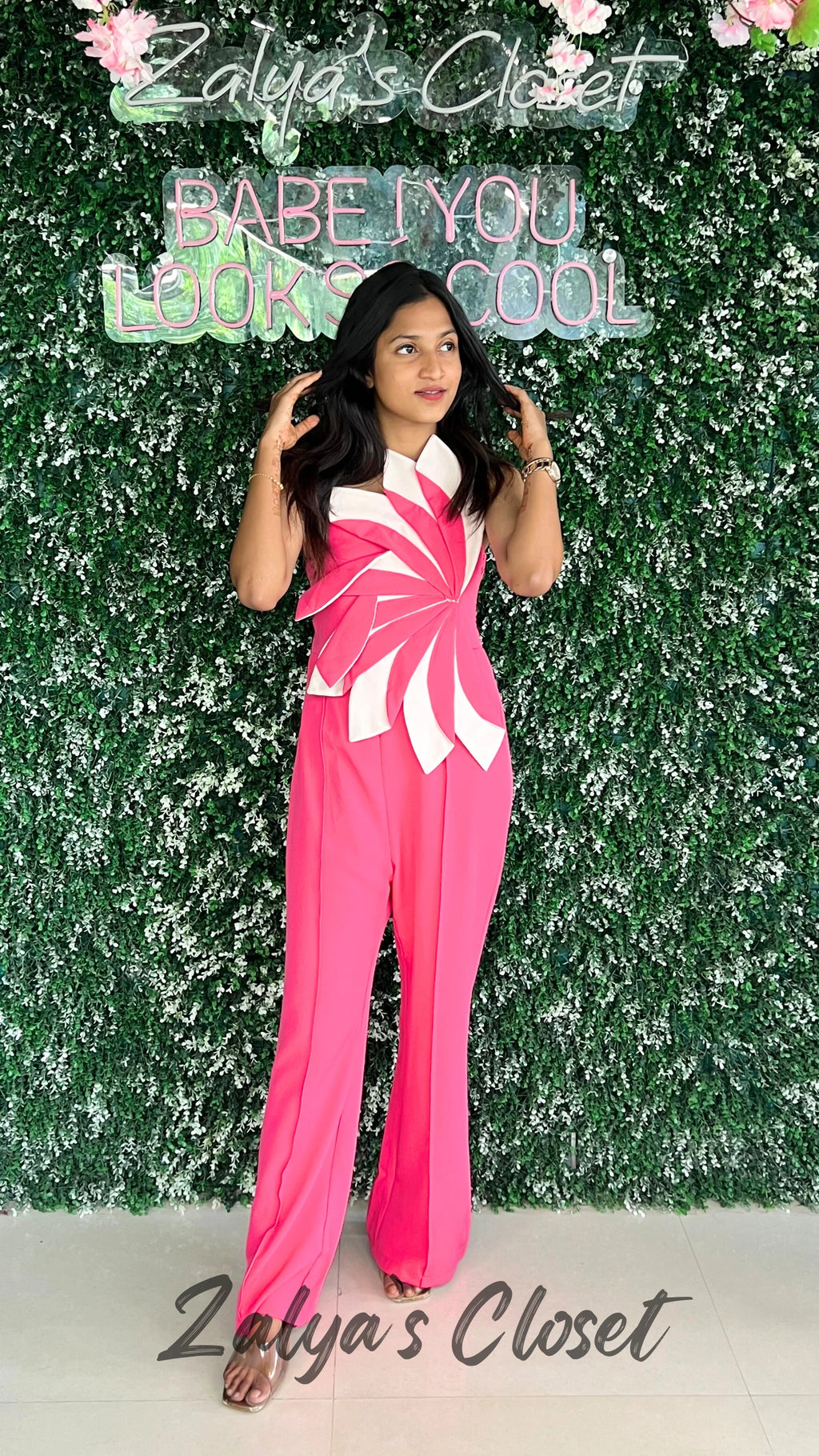 Imported Flower Designer Jumpsuit image 8