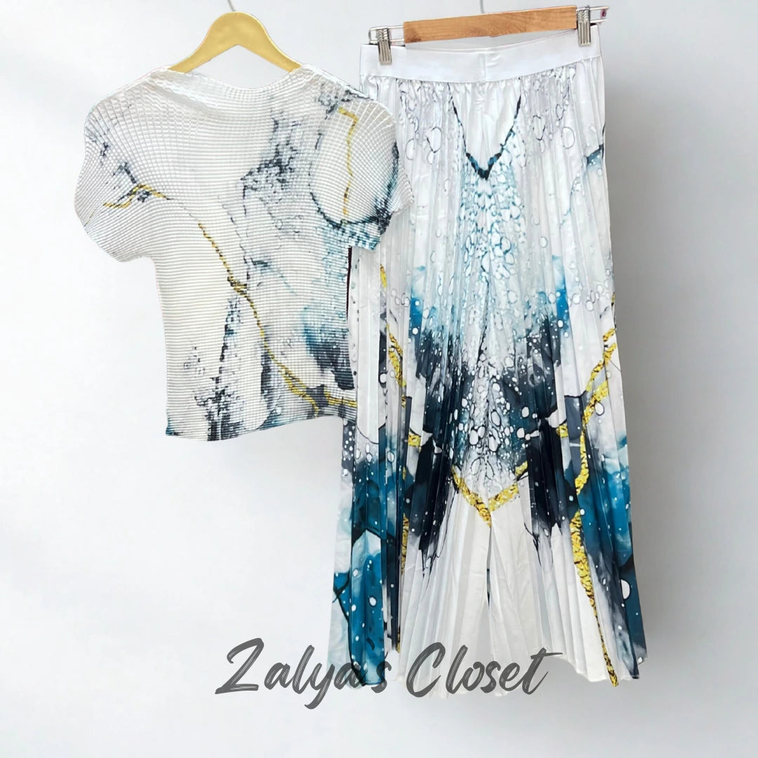 Imported Magic Top and Palazoo Pant Co-ord Set image 8