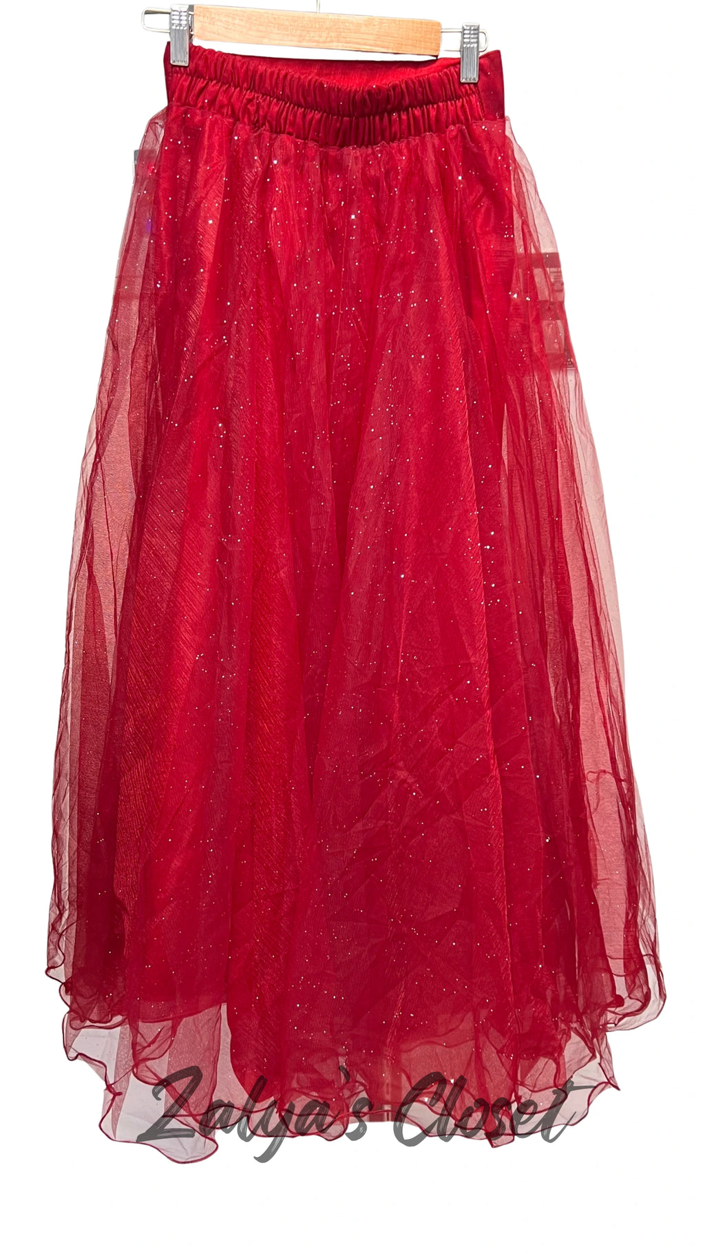 Organza Skirts With Stone Work image 5