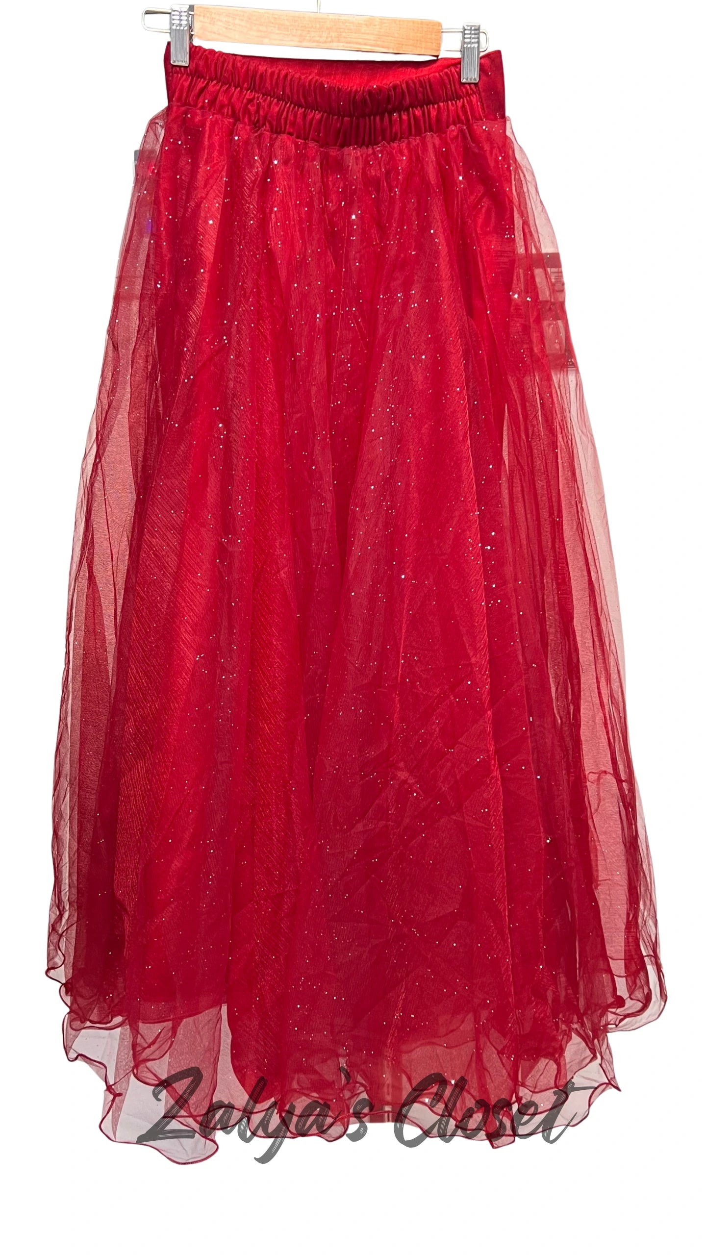 Organza Skirts With Stone Work image 5