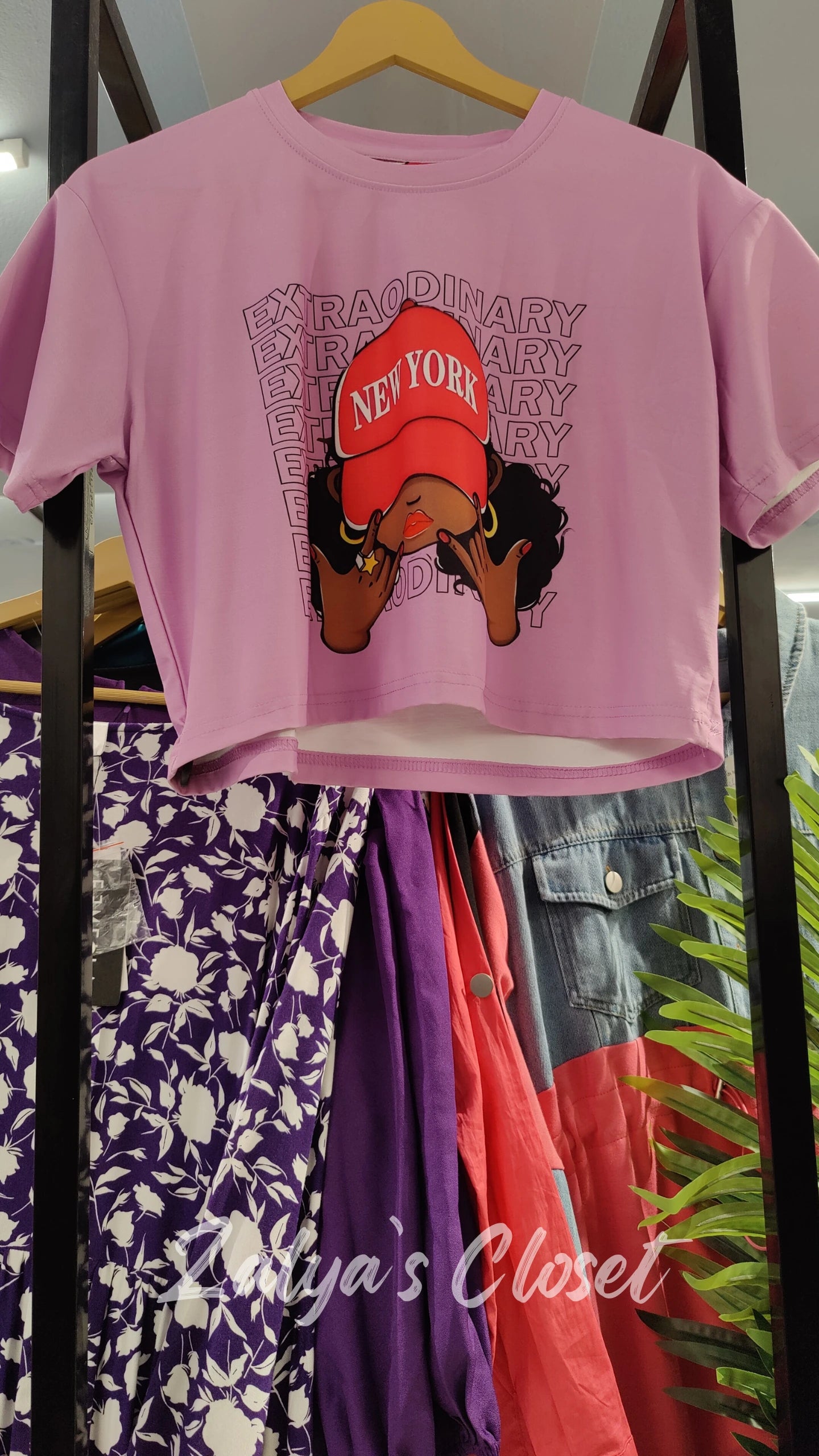 Cropped Cartoon Printed T- shirt image 15