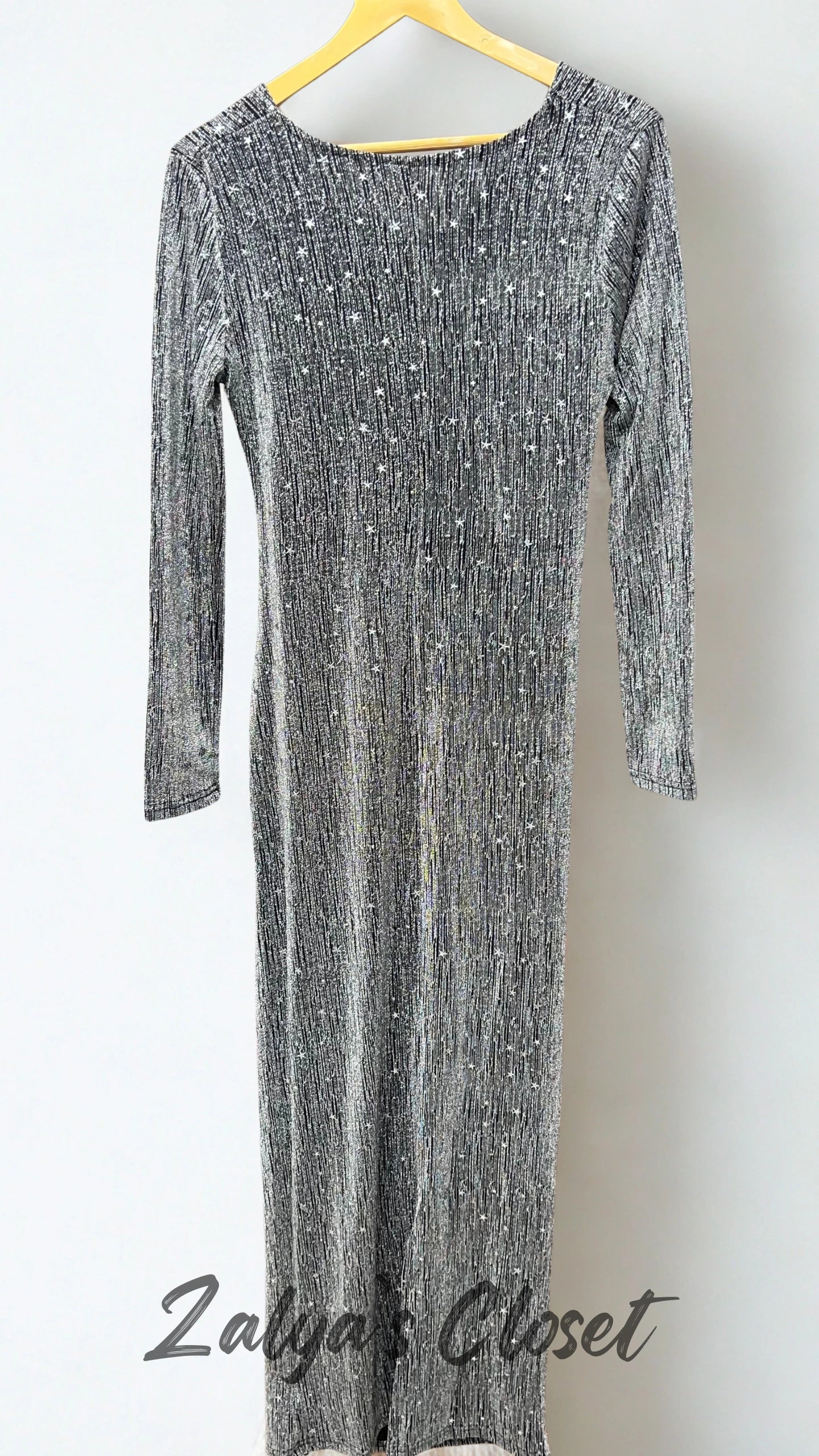 Imported Shimmer Bodycon Dress image 5