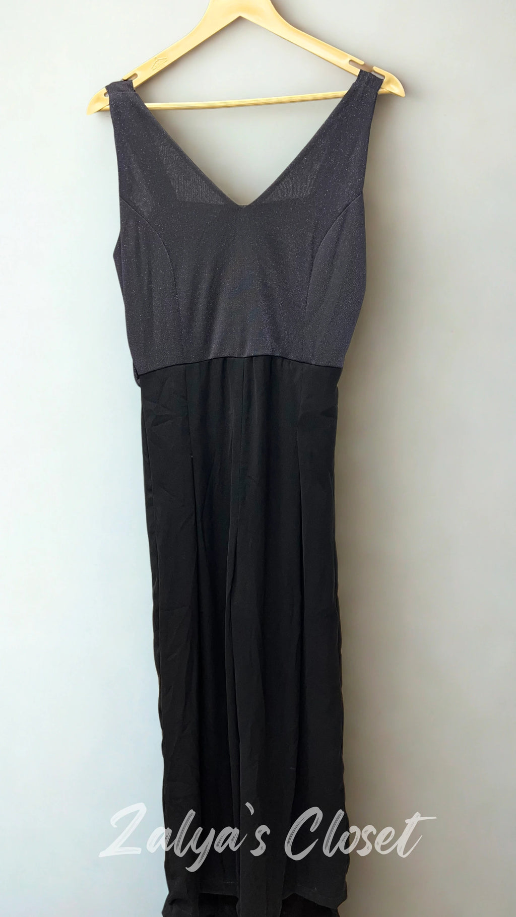 Party Wear Half Shimmer Jumpsuit image 11
