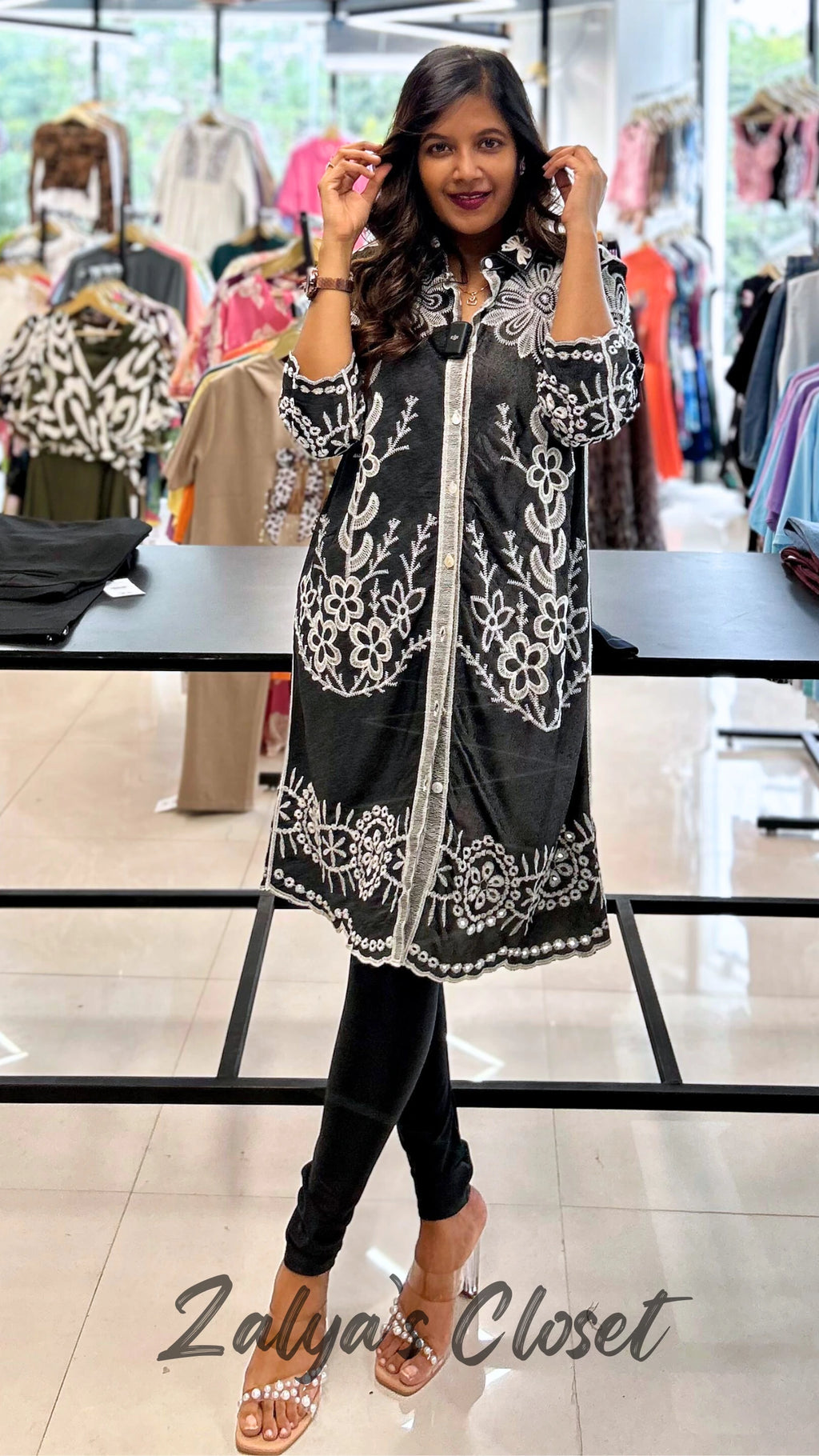 Imported Fully Embroidered Tops image 2