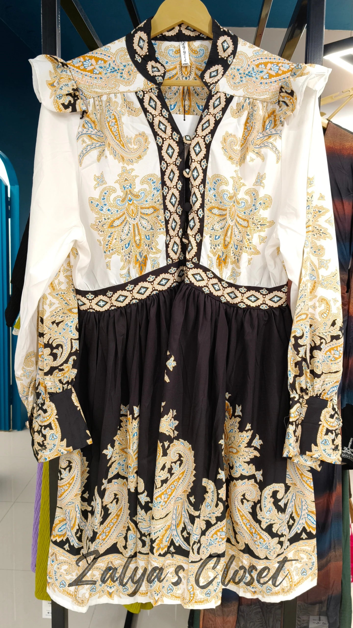 Printed Knee Length Dress image 2