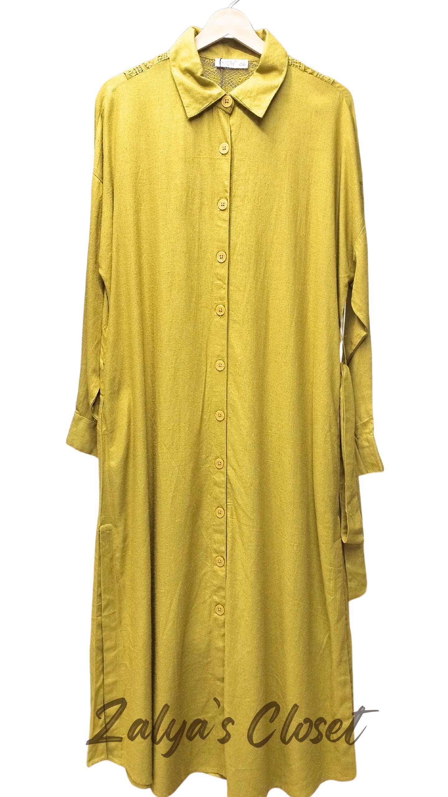 Linen Long Shirt - 36 - 40 image