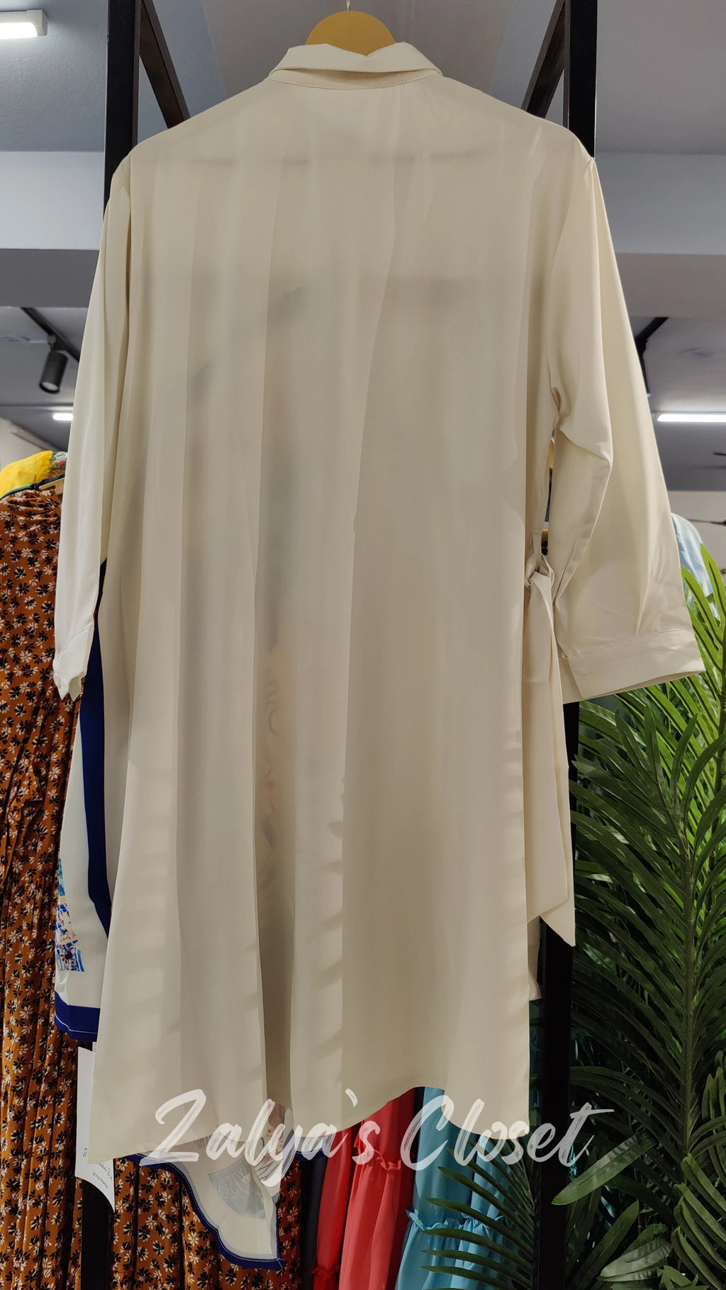 Asymmetric Long Shirt Imported image 11