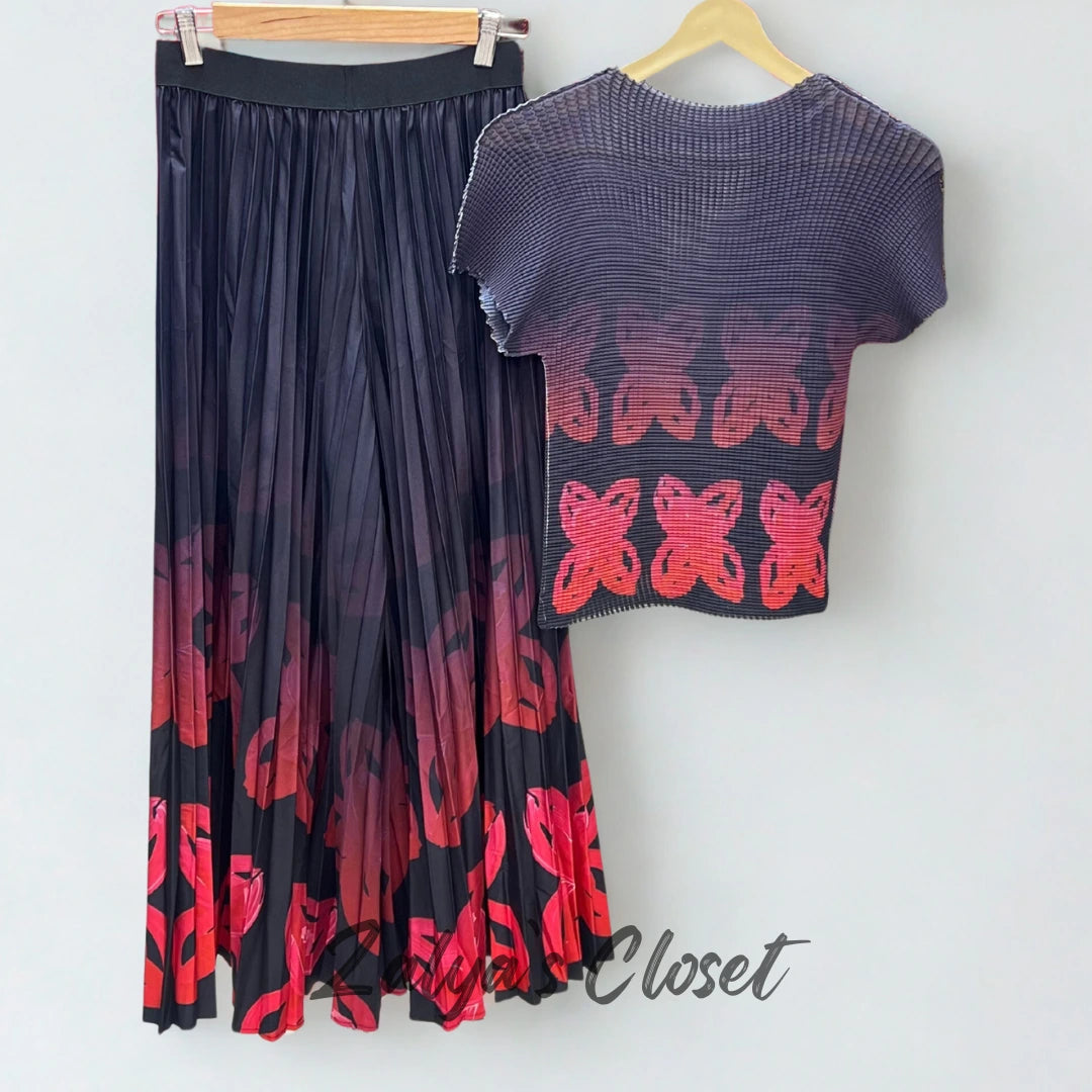 Imported Magic Top and Palazoo Pant Co-ord Set image 3