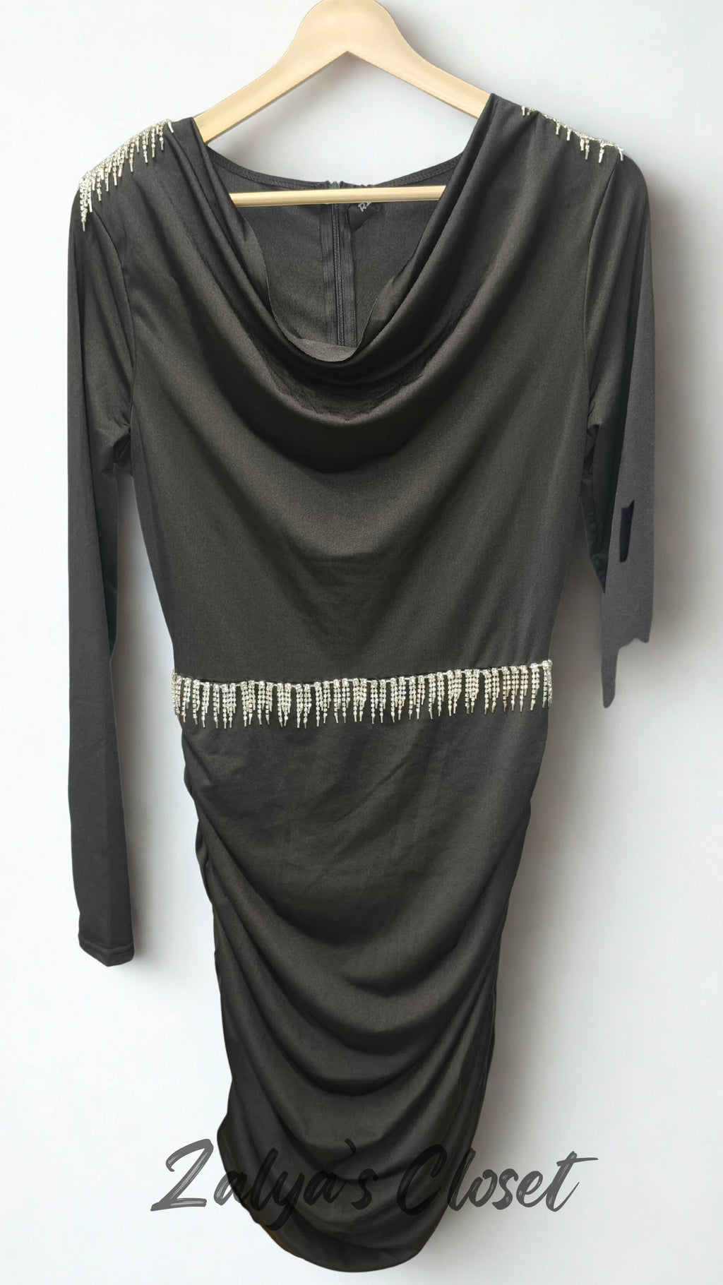 Party wear Dress with Stone Details image 3