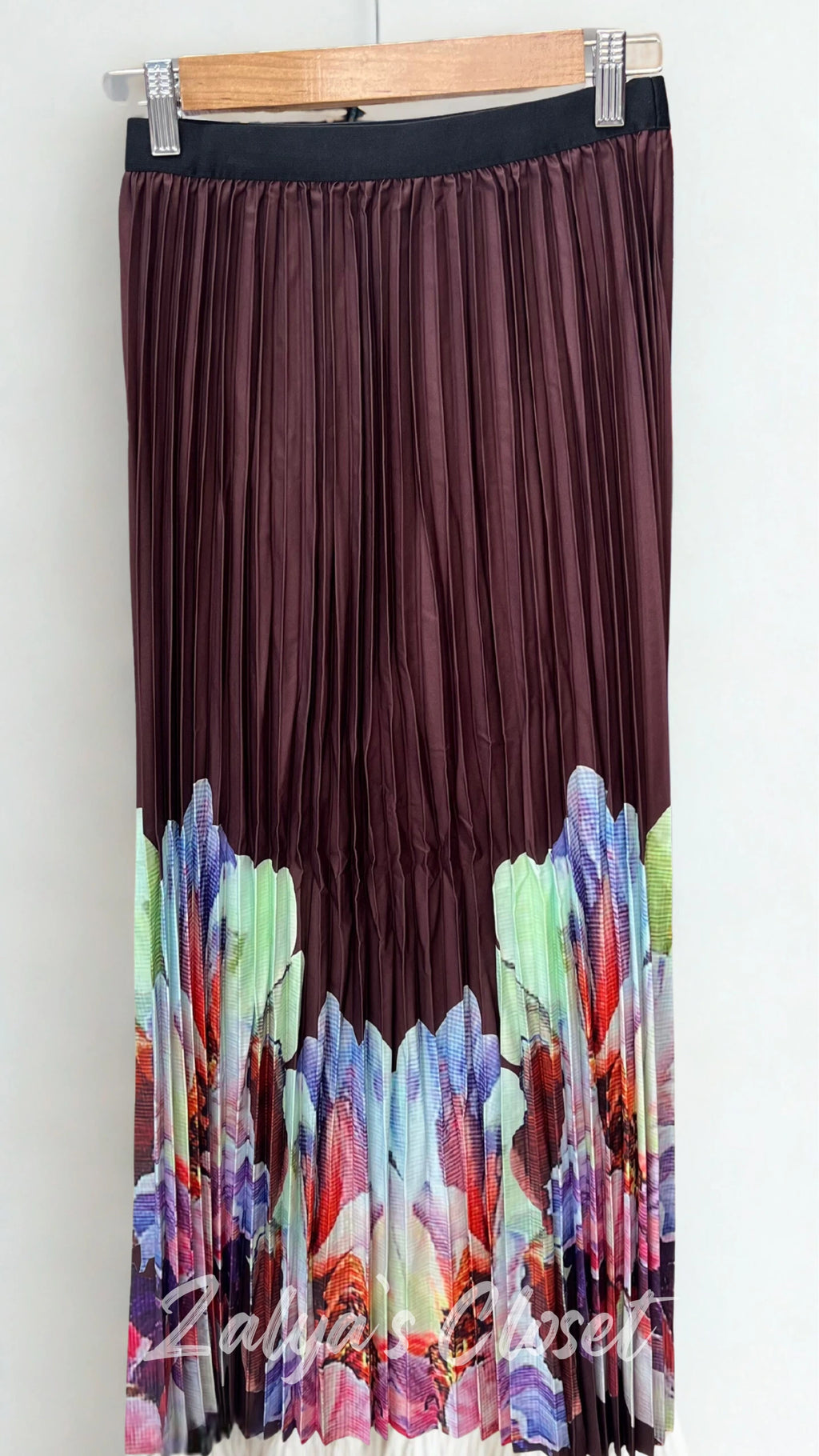 Imported Bottom Flower Printed Skirt (Copy) image 2