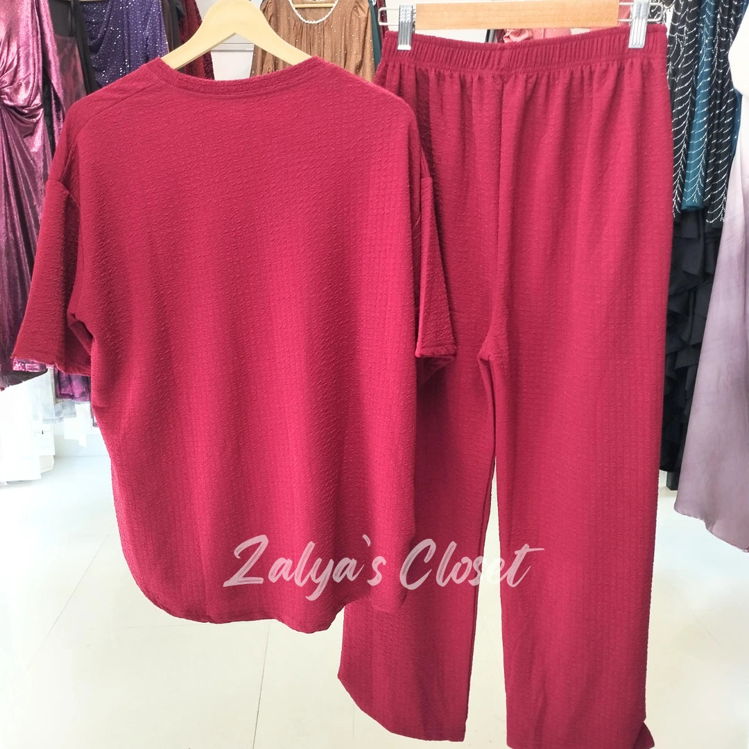 Solid Color Co-ord Set image 8