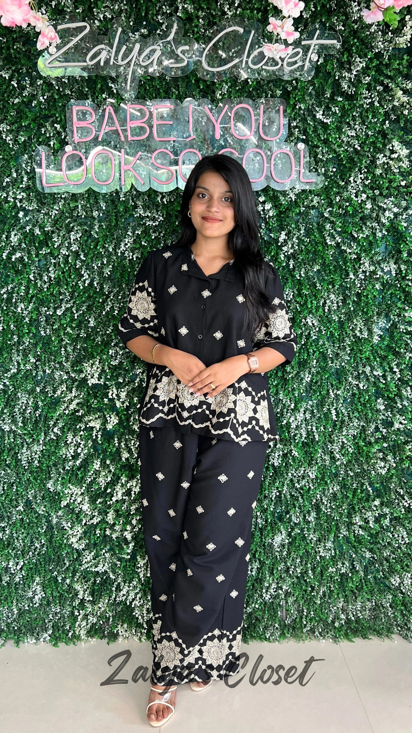 Imported Bottom Printed Co-ord Set image 0