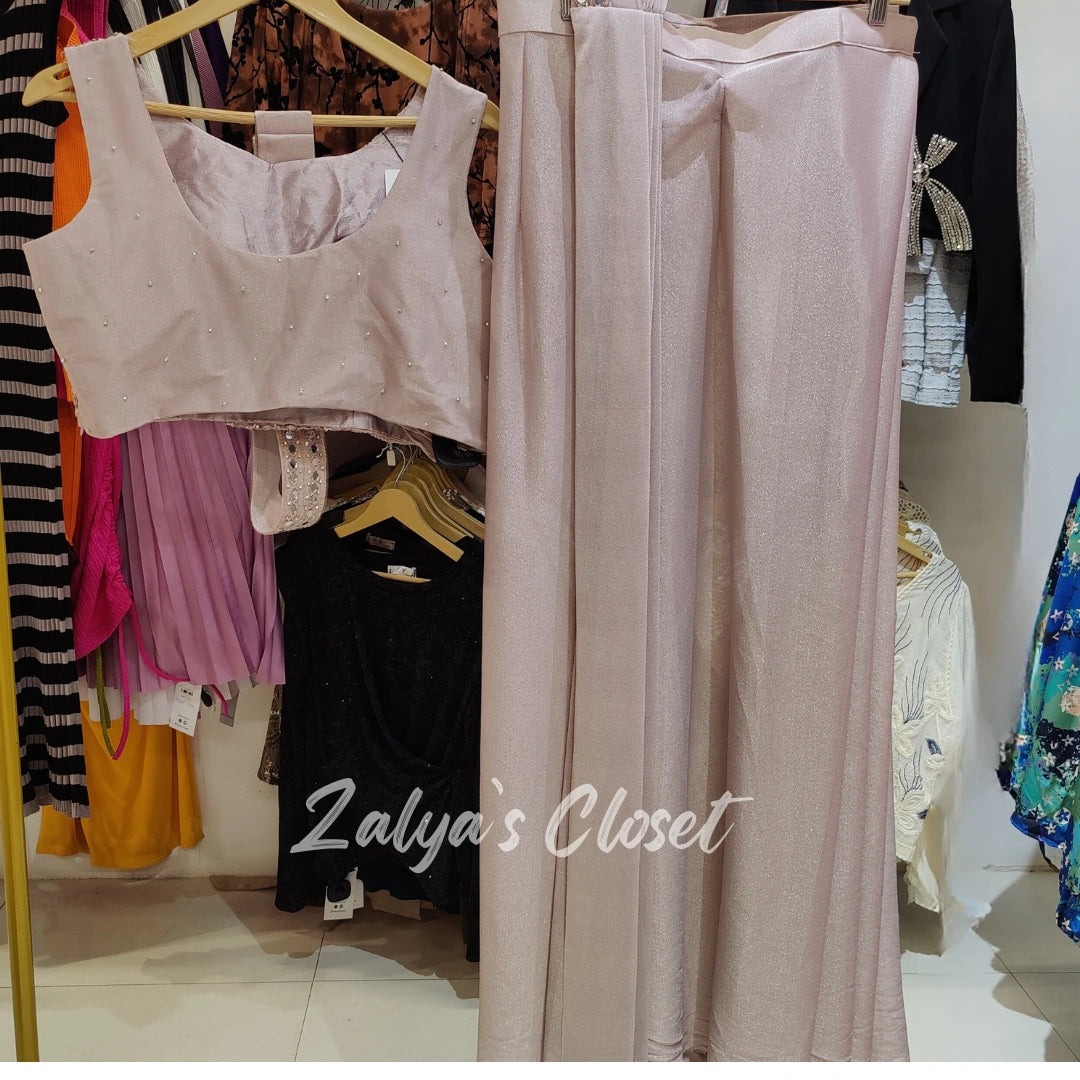 Mirror Work Blouse 1 min Saree image 3