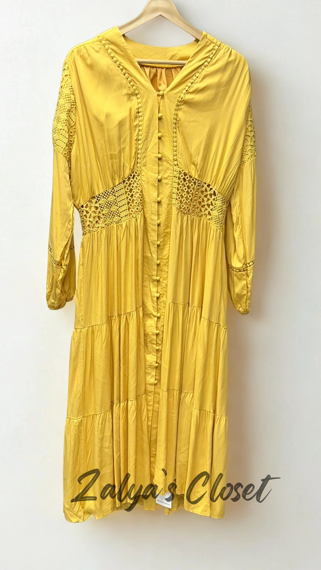 Imported Full Length Front Buttoned Dress image 7