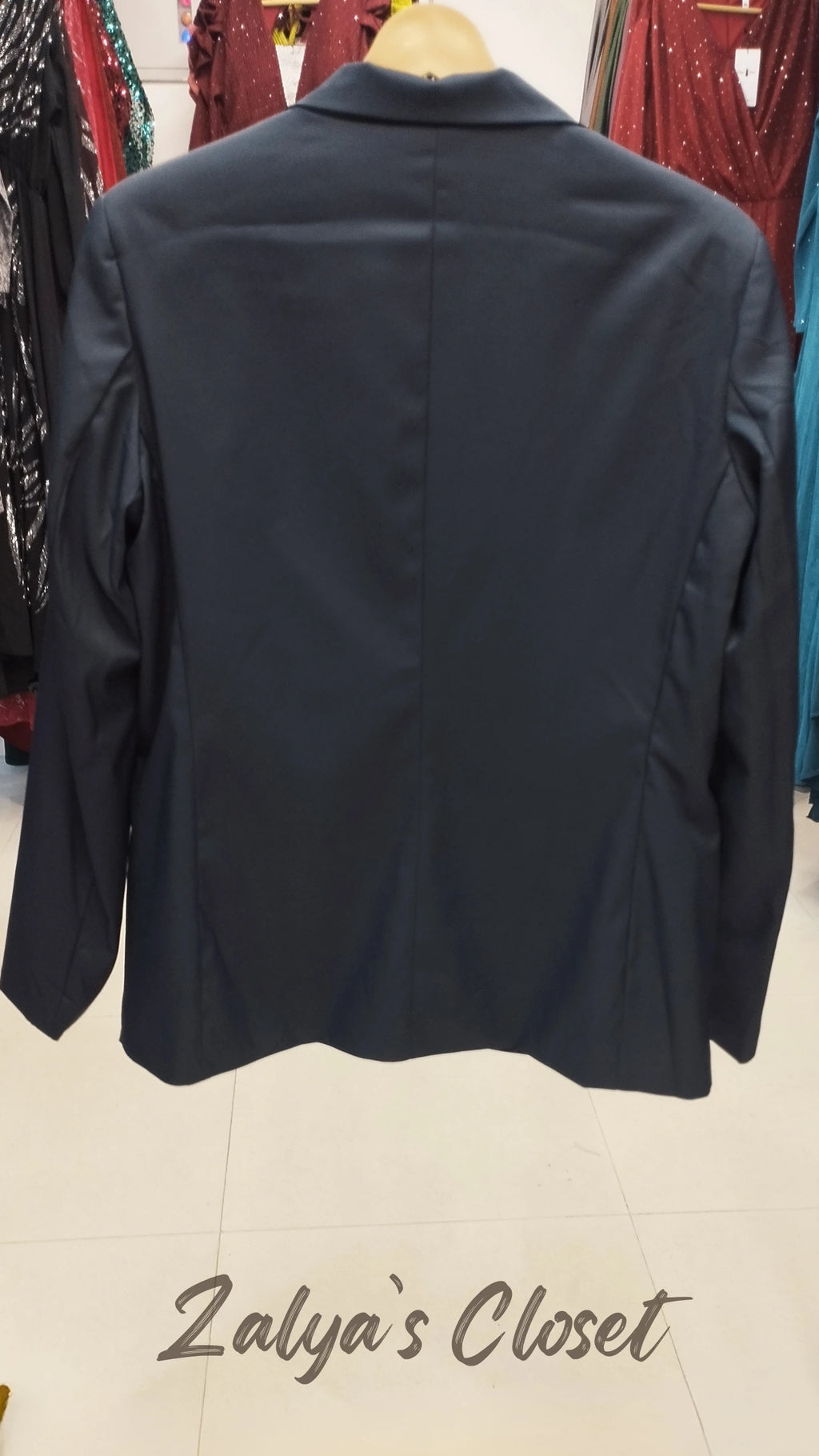 Premium 3pcs Blazer Suit set Navy Blue image 6