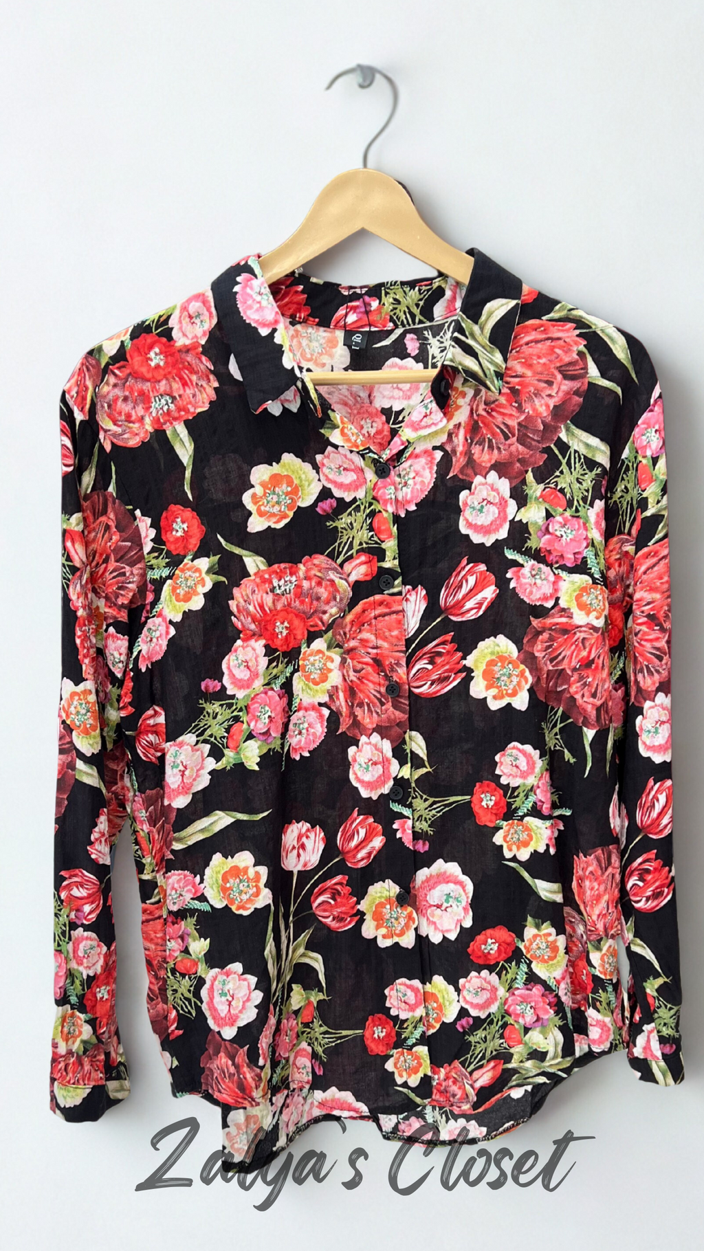 Imported Floral Printed Soft Shirts image 1