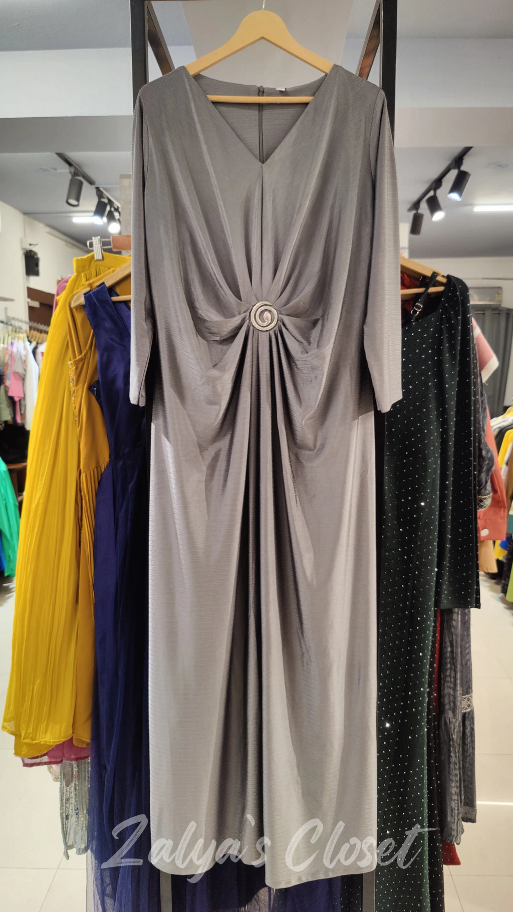 Simple Classy Full Length Dress image 6