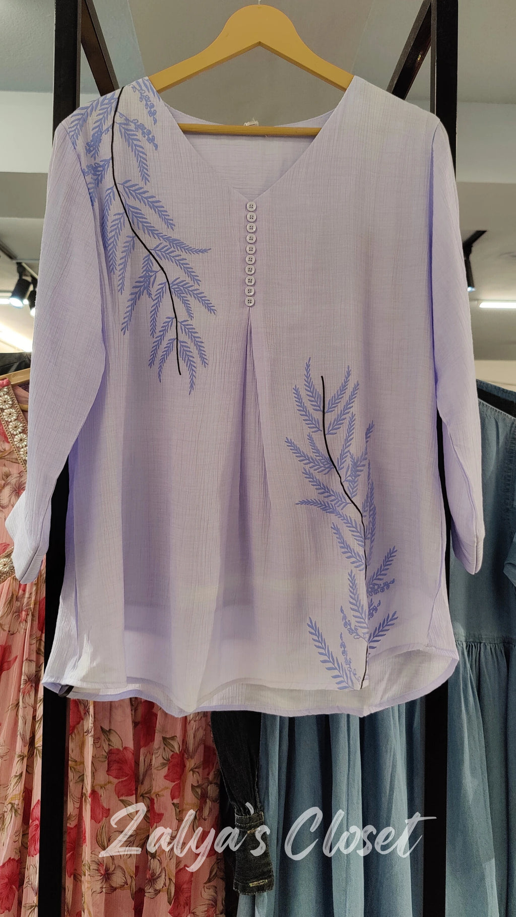 Top With Embroidery Design image 5