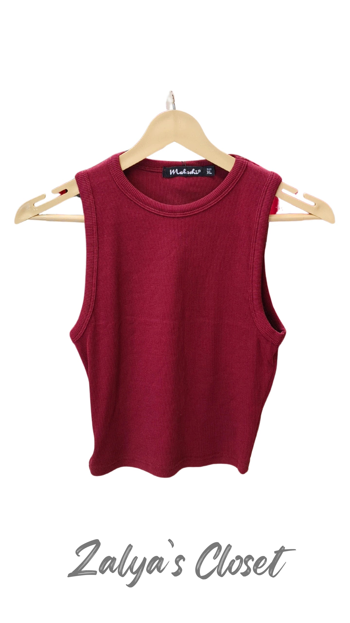 Tank top - Maroon, 36 - 40 image