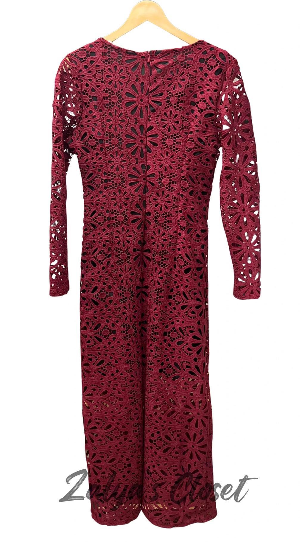 Lace Dress with Contract Lining image 1