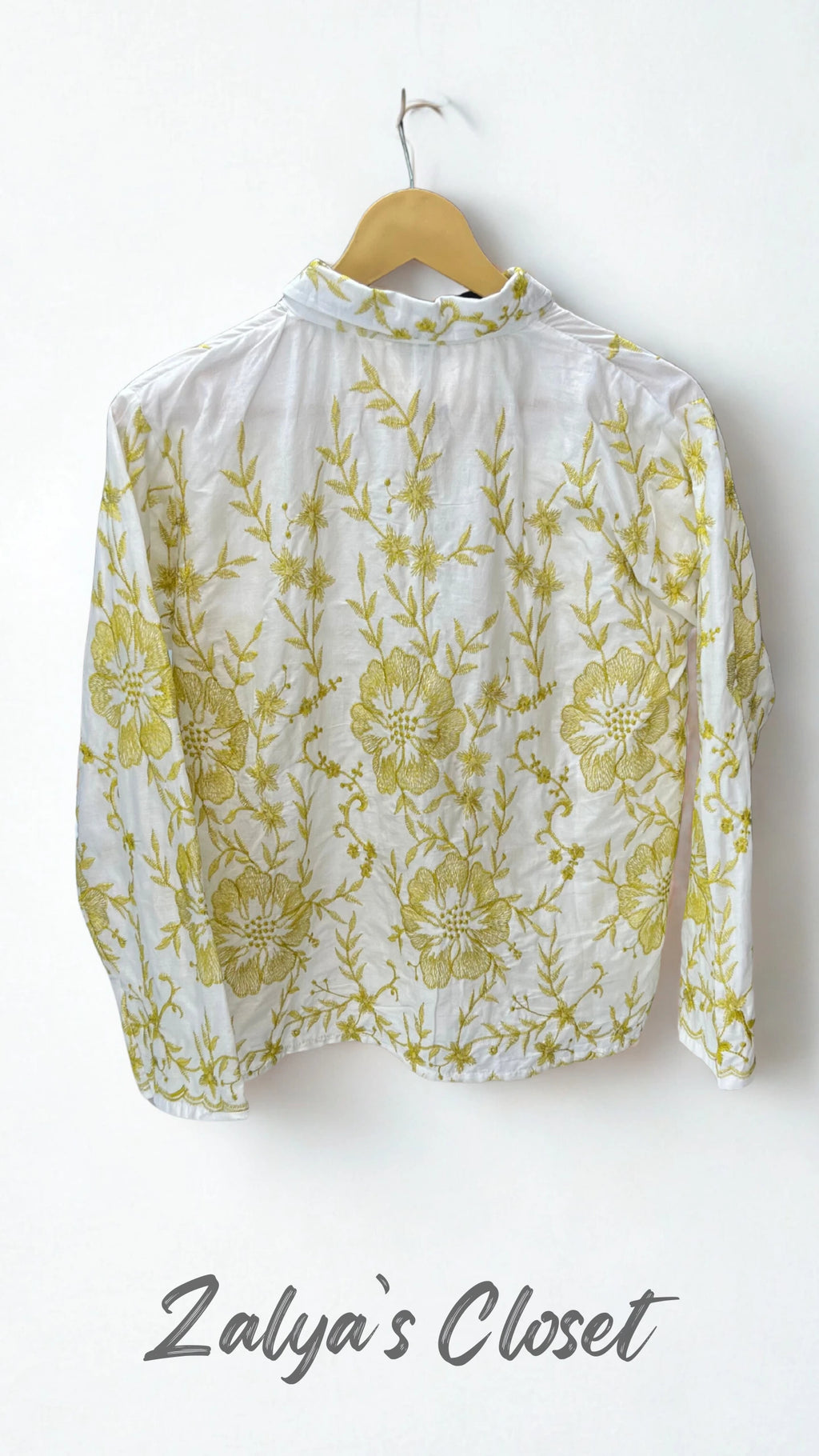 Flower Embroidered Tops image 3