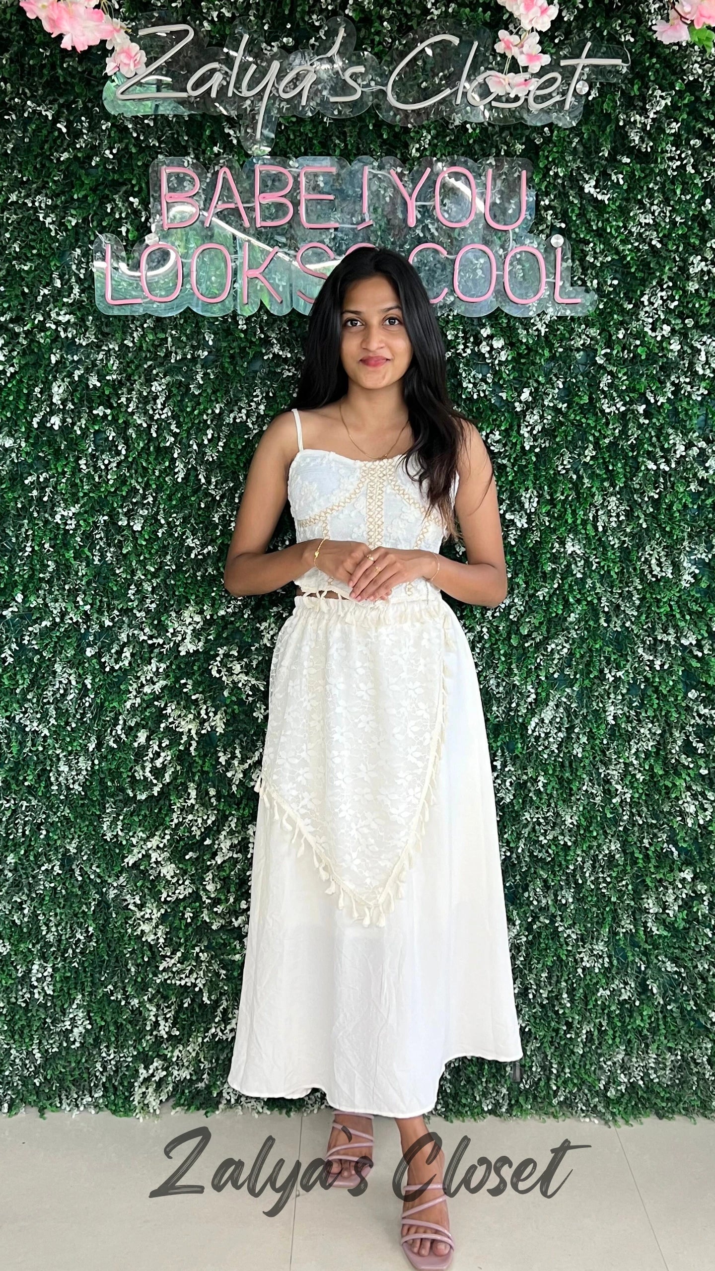 Beach Wear White Dress image 1