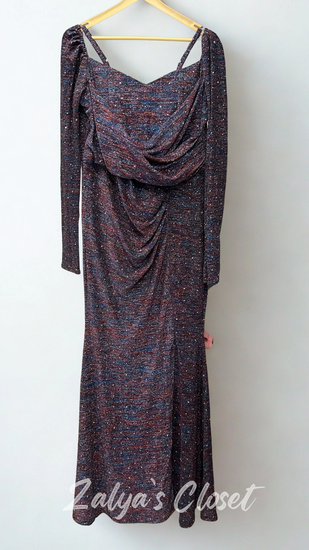 Sweet Heart Neck Full Length Party Wear image 7