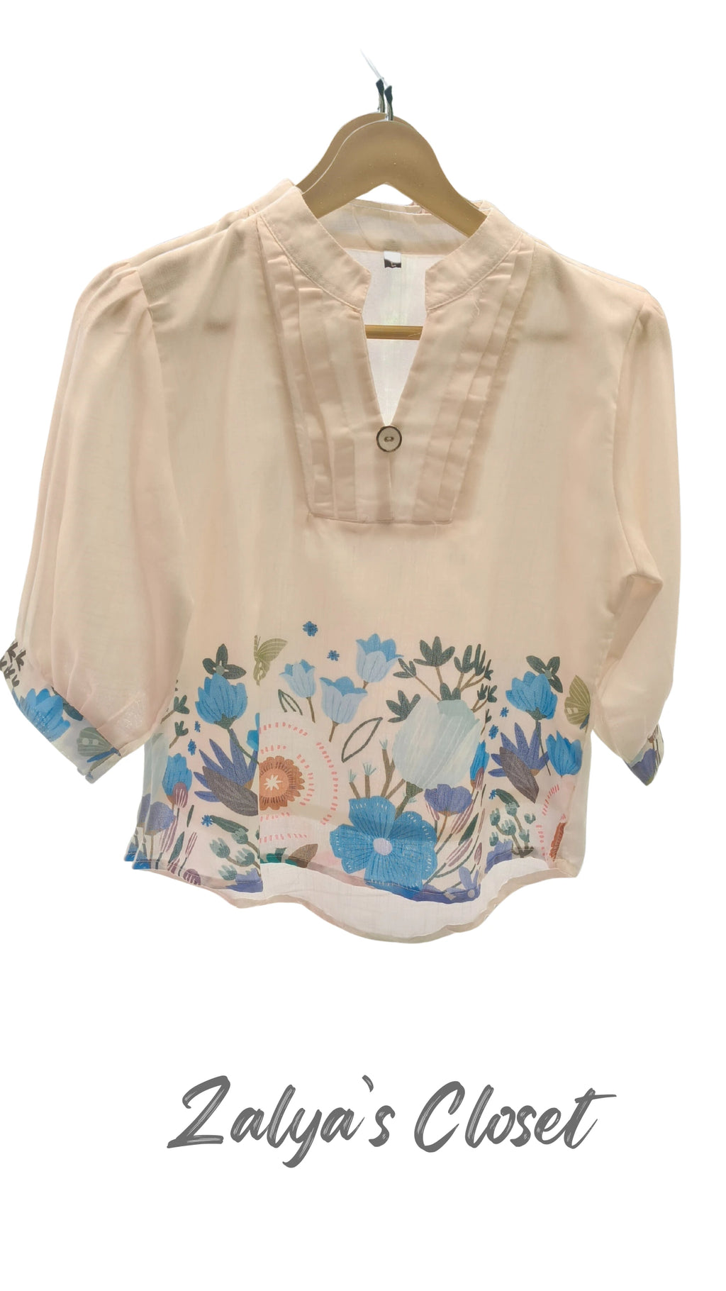 Tops with Bottom Flower Prints image 7