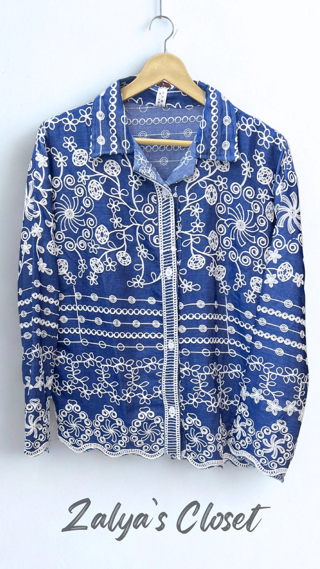 Fully Embroidered Shirt image 1