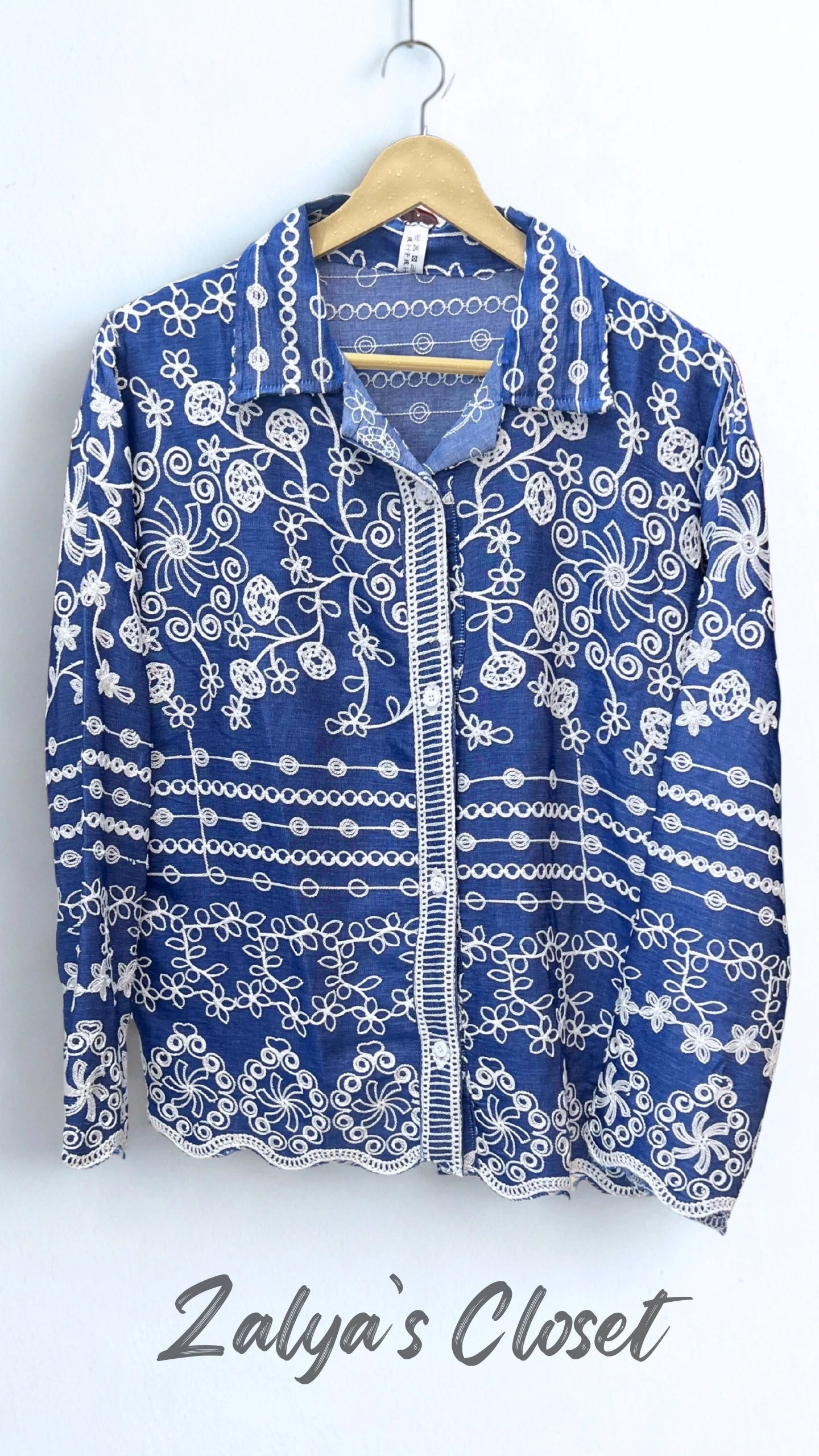 Fully Embroidered Shirt image 1