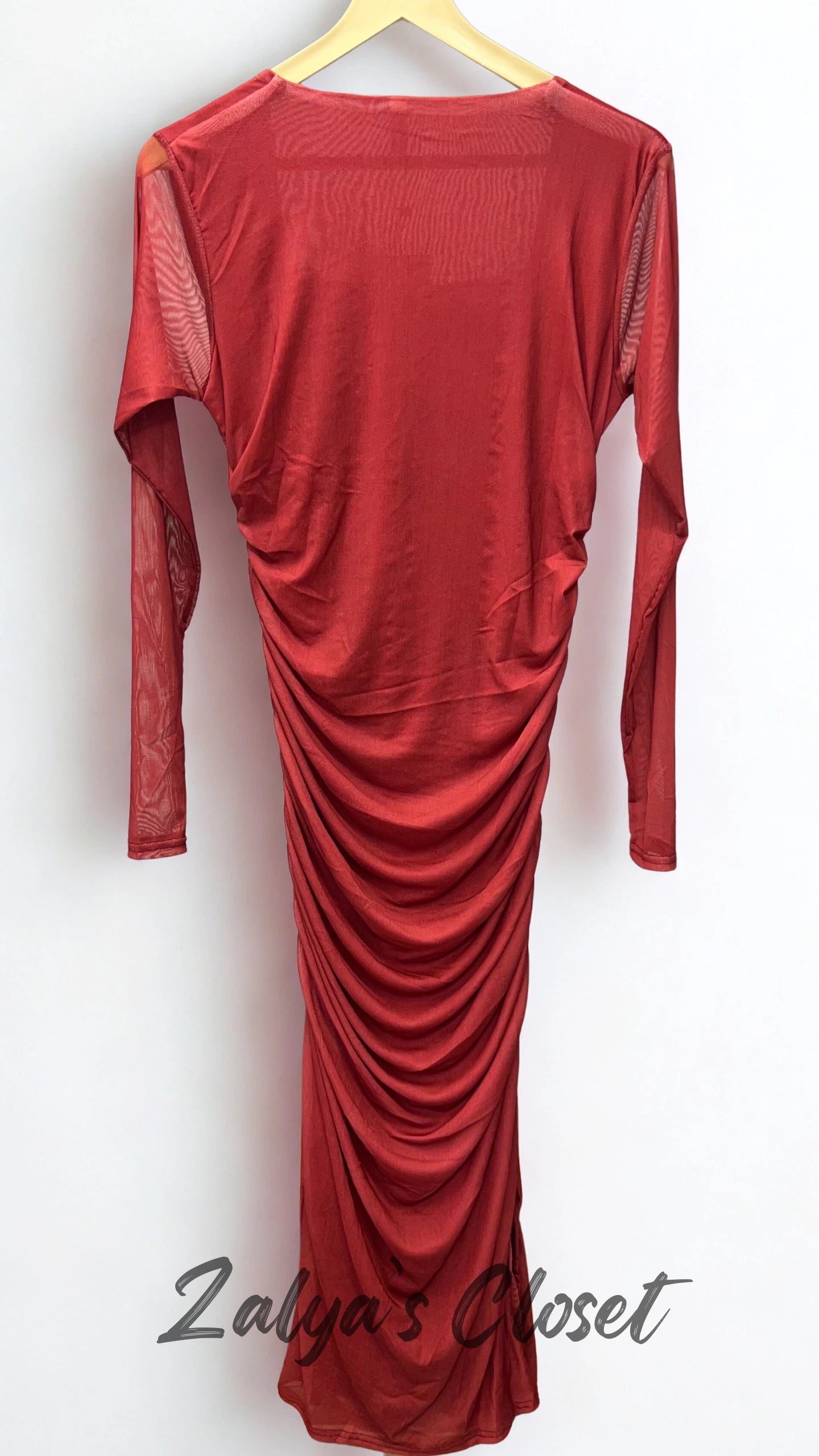 Full length Square Neck Bodycon Dress image 17