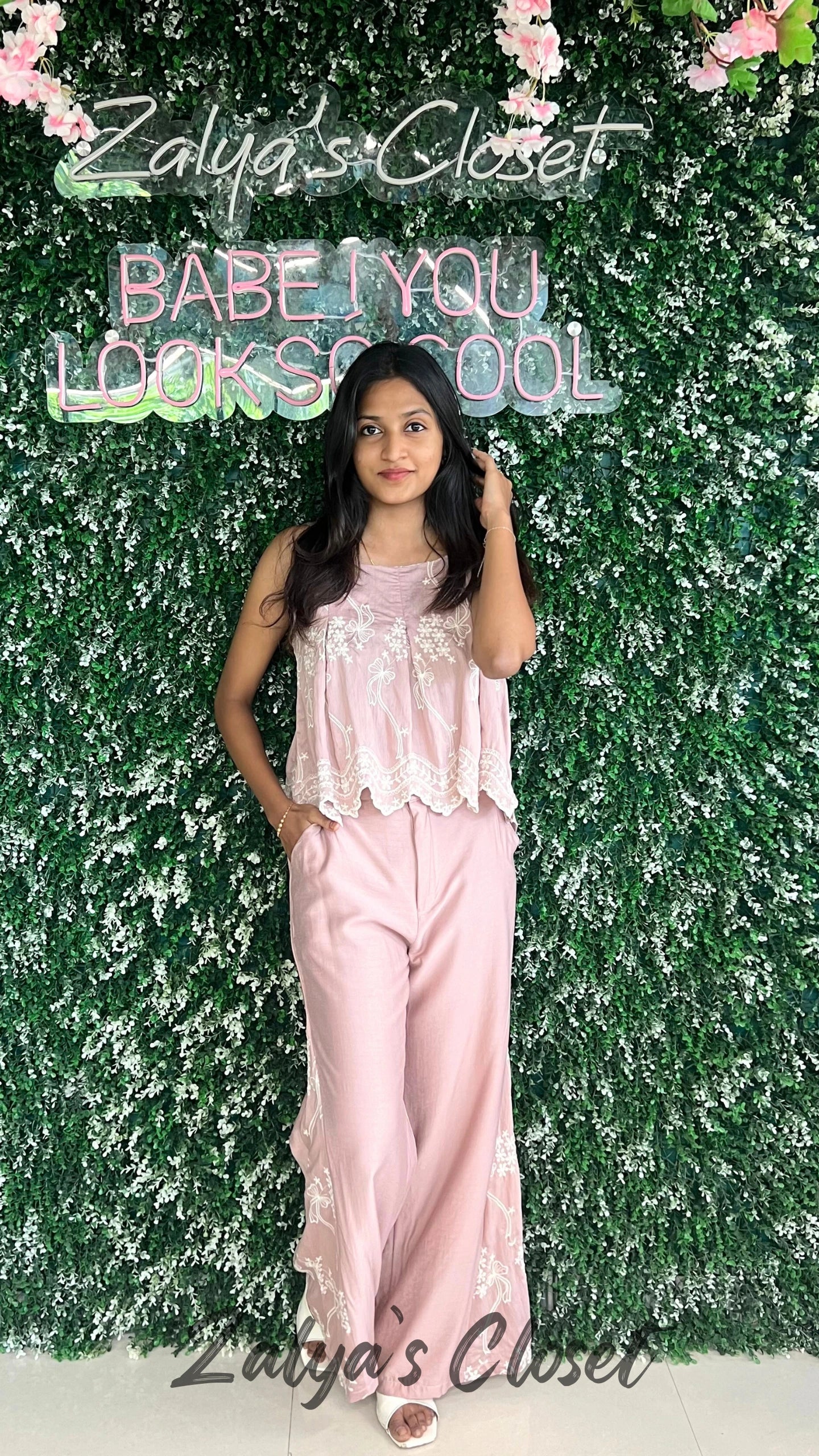 Top and Pant Side Printed Co-ord Set image 2