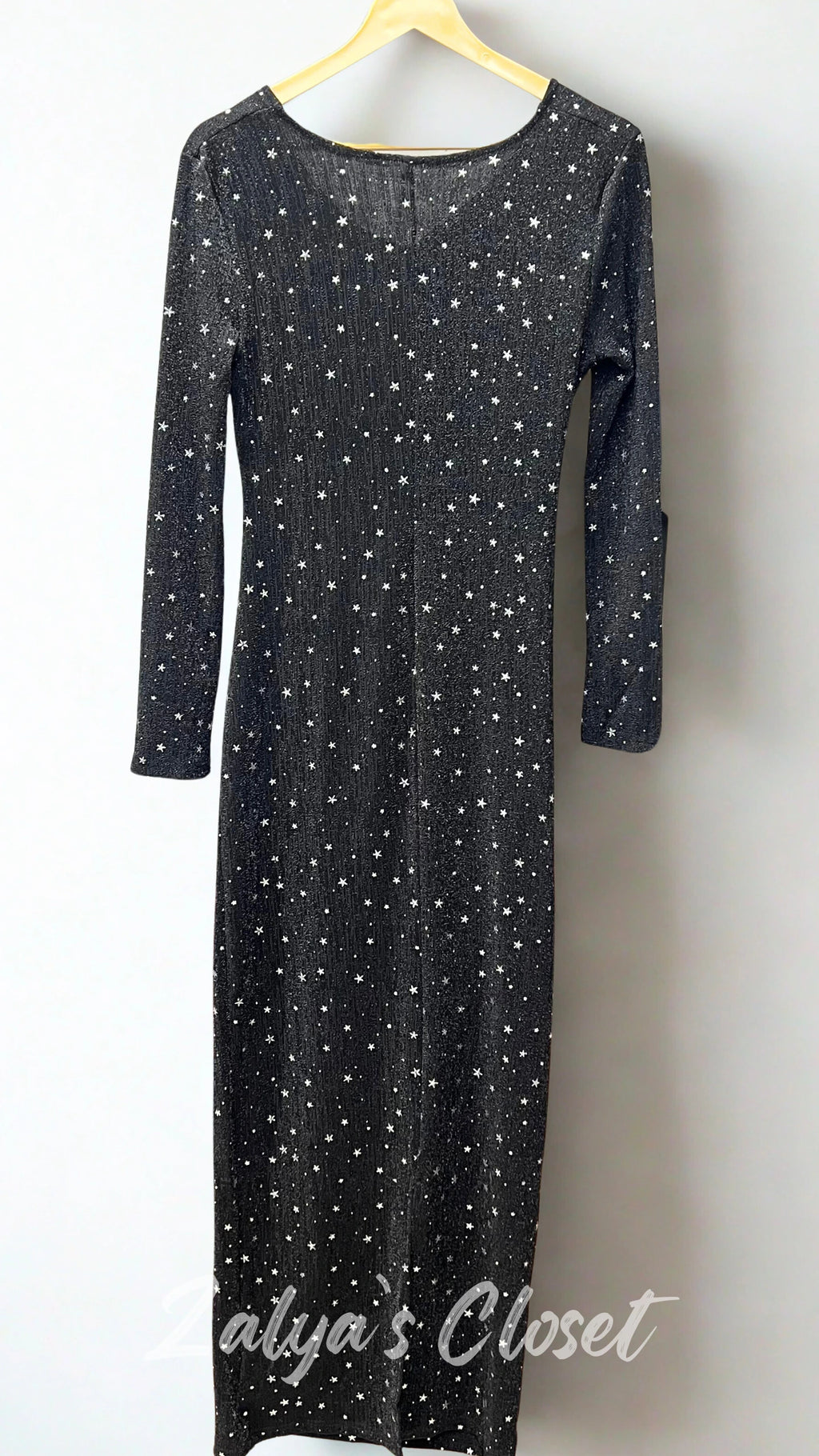 Imported Shimmer Bodycon Dress image 3