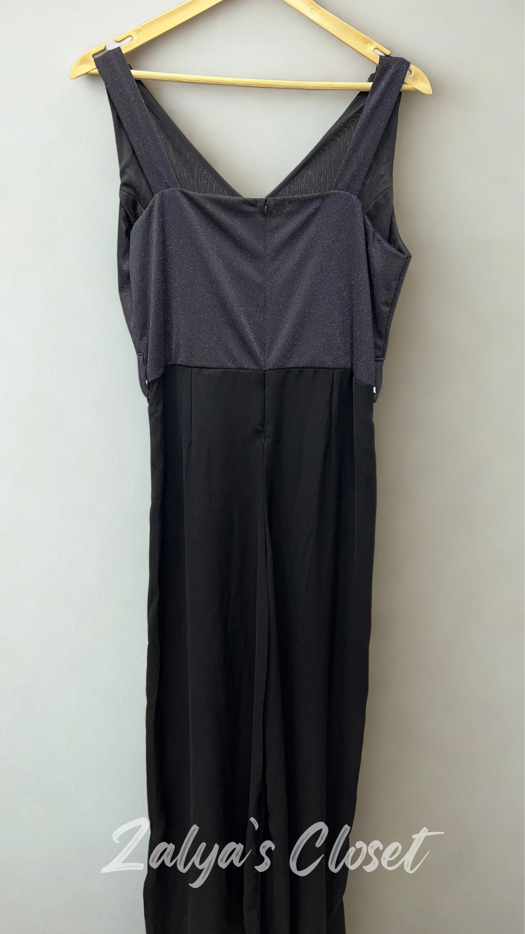 Party Wear Half Shimmer Jumpsuit image 12