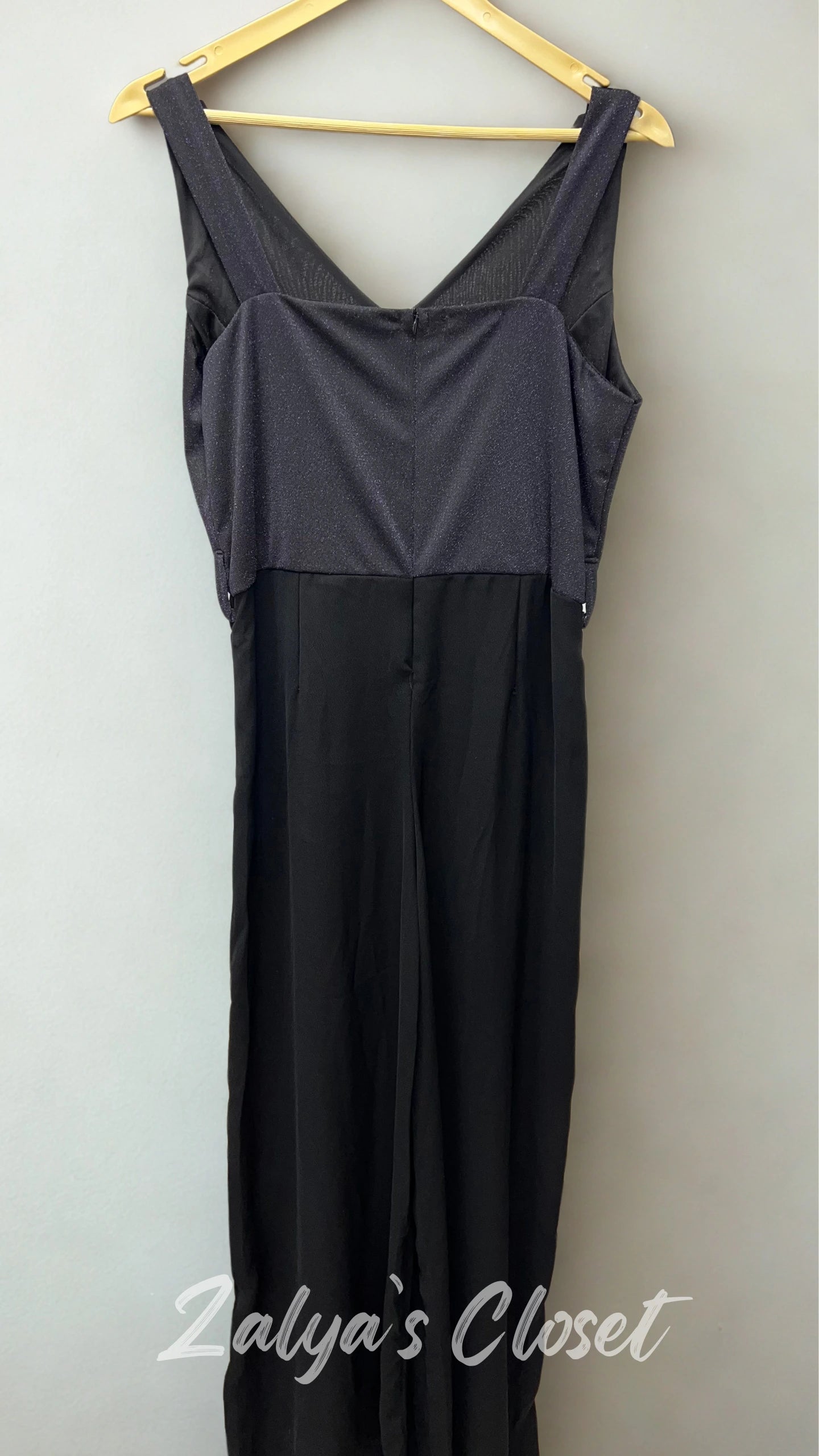 Party Wear Half Shimmer Jumpsuit image 12