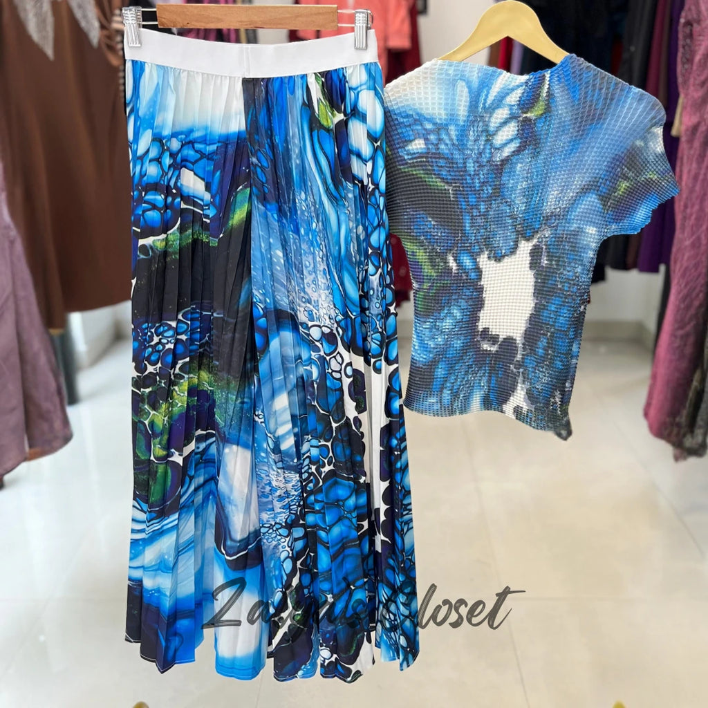 Imported Magic Top and Palazoo Pant Co-ord Set image 4