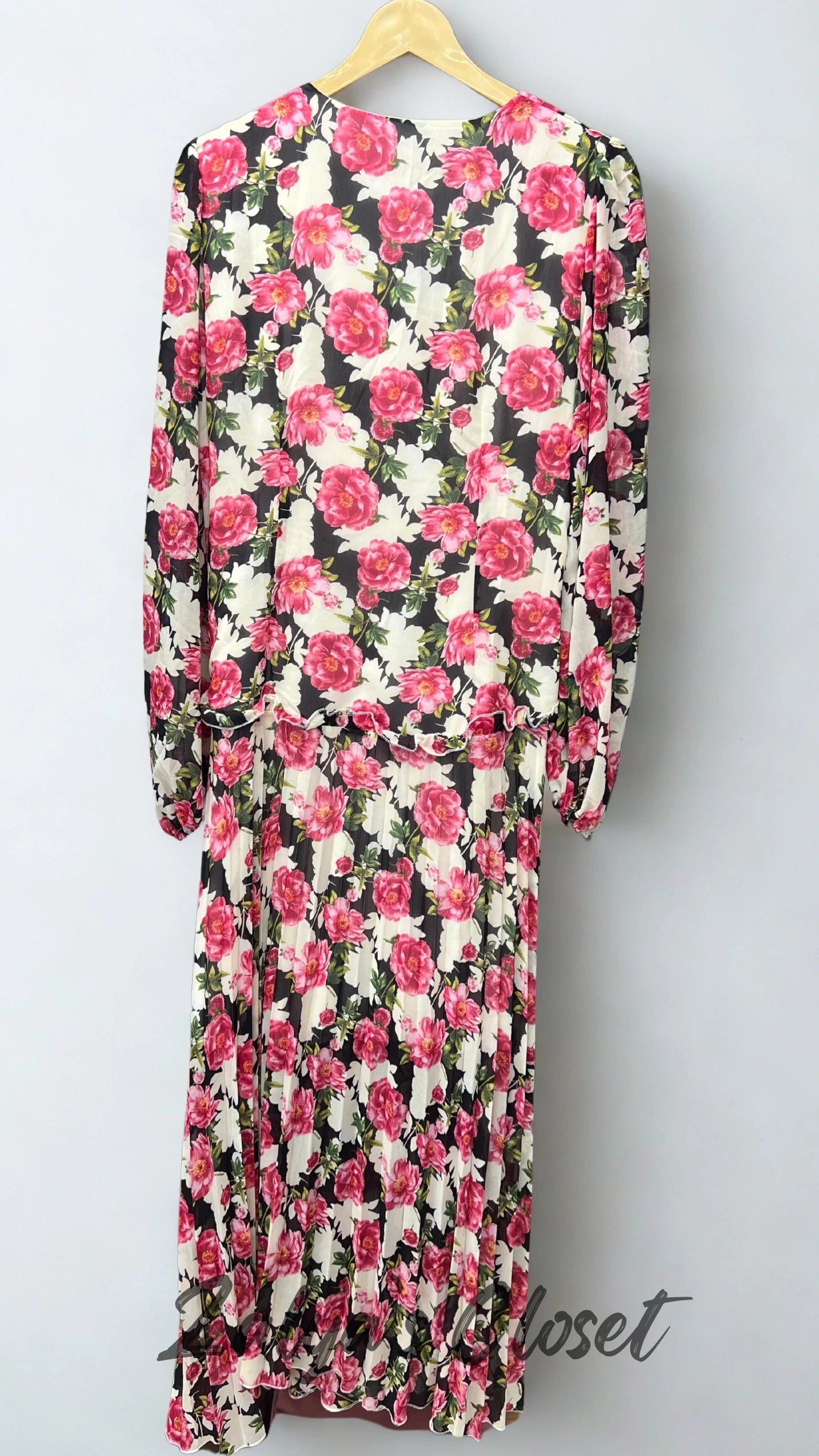 Full Length Floral Printed Dress image 1