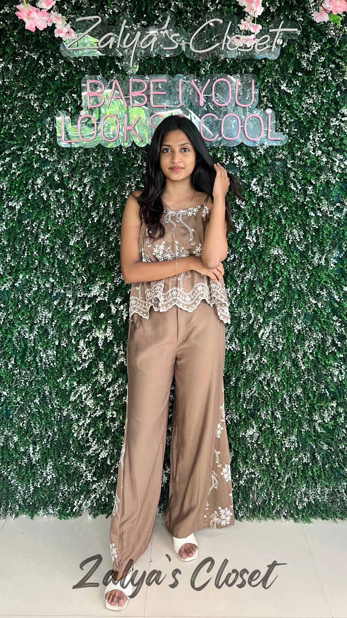 Top and Pant Side Printed Co-ord Set image 3