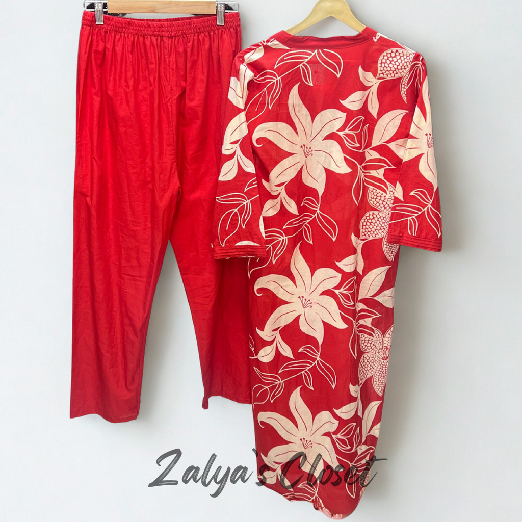 Cotton printed Kurti and Pant Co-ord Set image 7