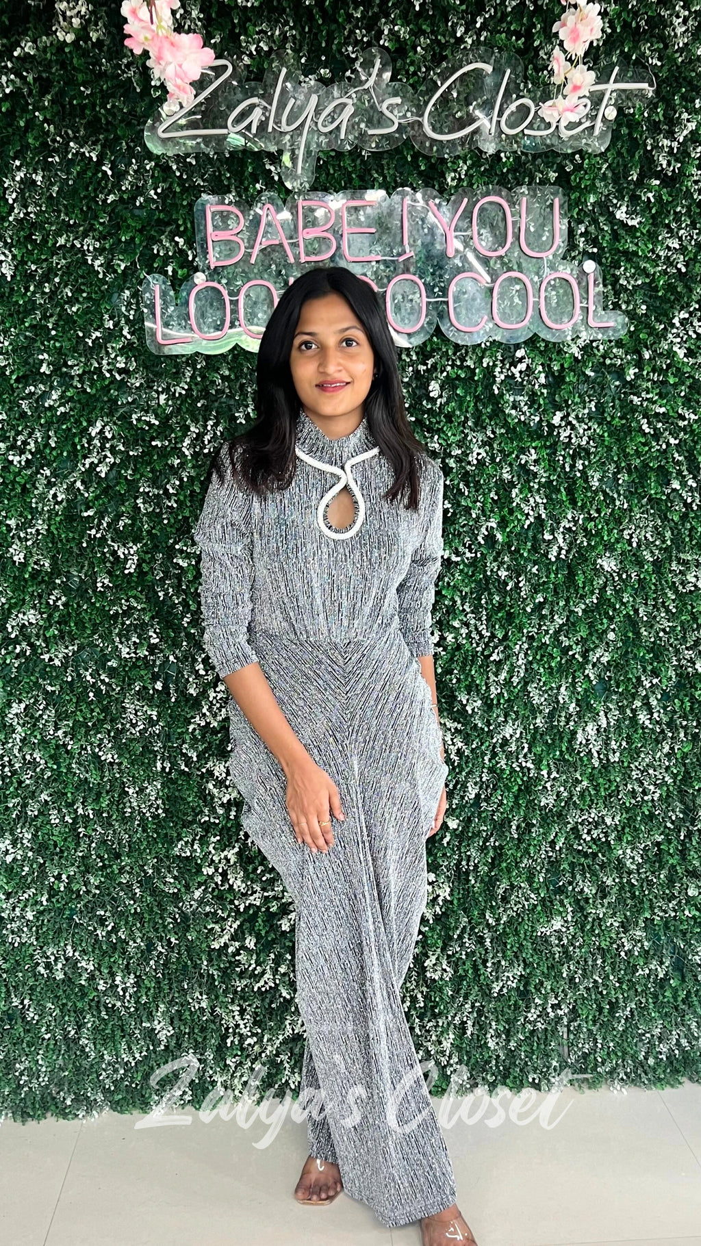 Imported Keyhole Design Dress image 2