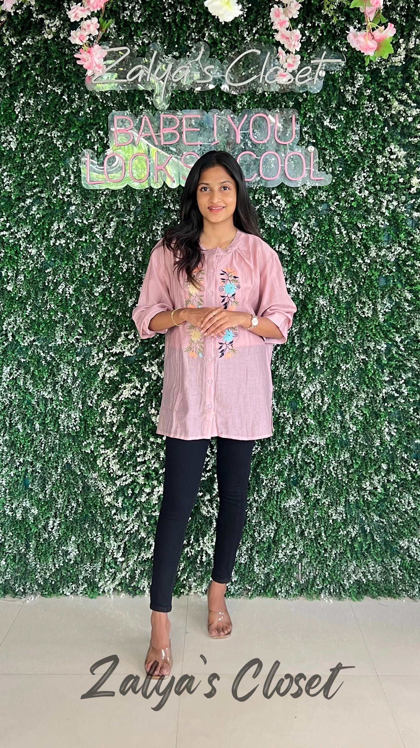 Embroidered Tops Plus Size image 10