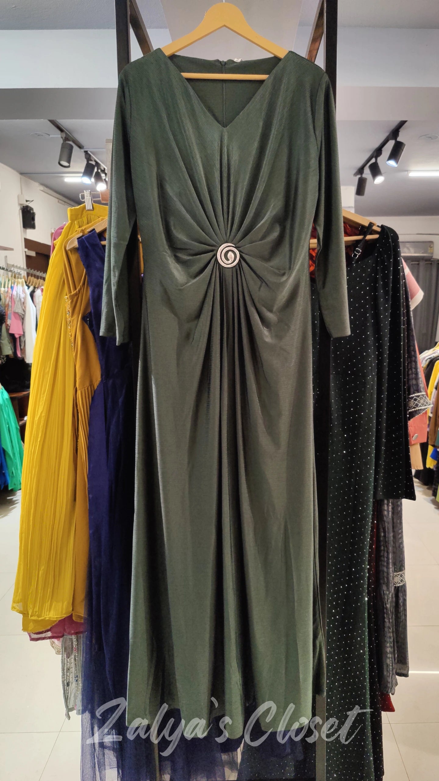 Simple Classy Full Length Dress image 10