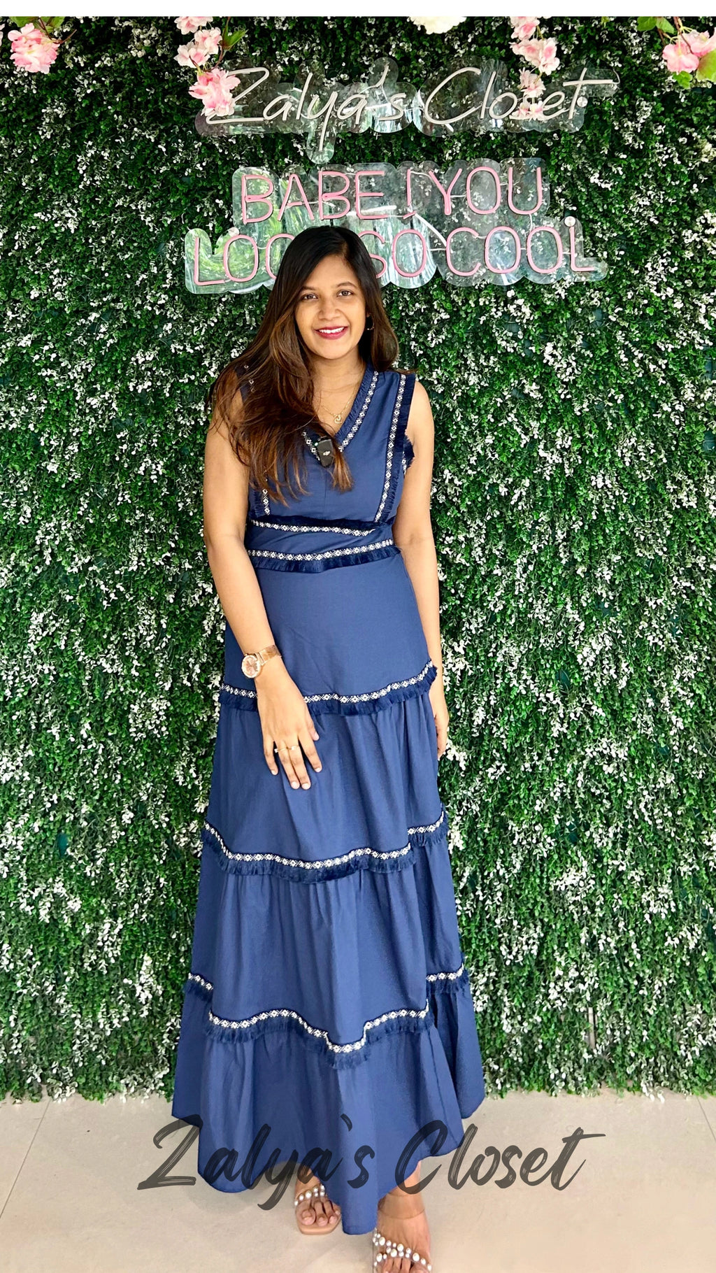 Imported Denim Dress image 3