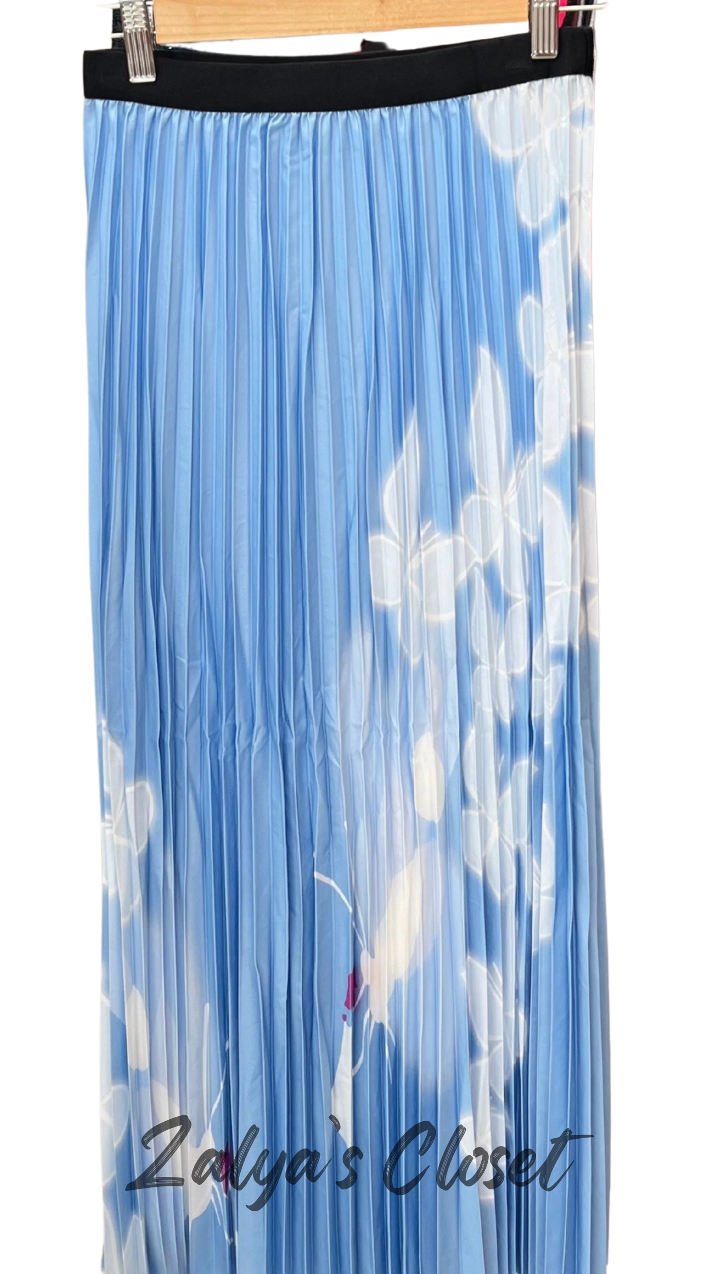Imported Bottom Flower Printed Skirt image 1