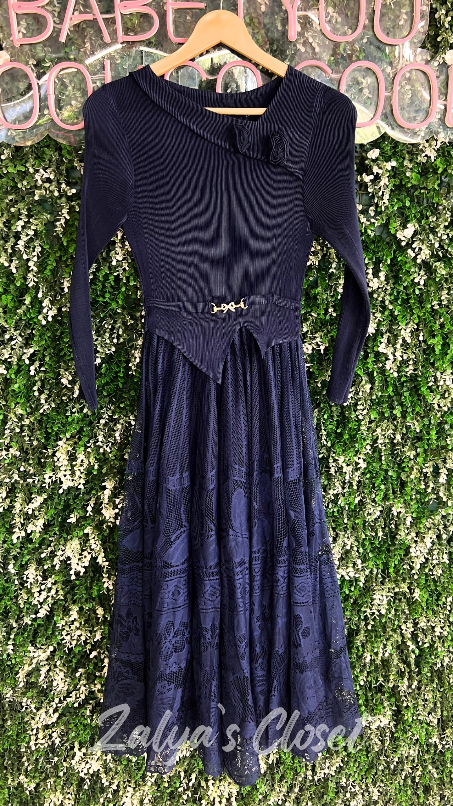 Imported Lace Magic Dress