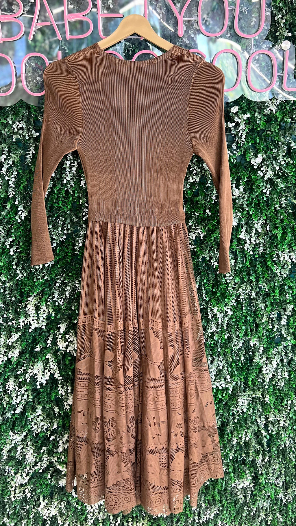 Imported Lace Magic Dress