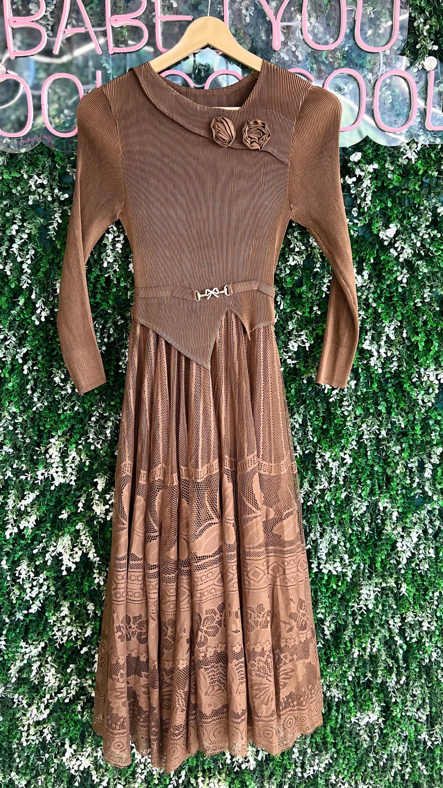 Imported Lace Magic Dress