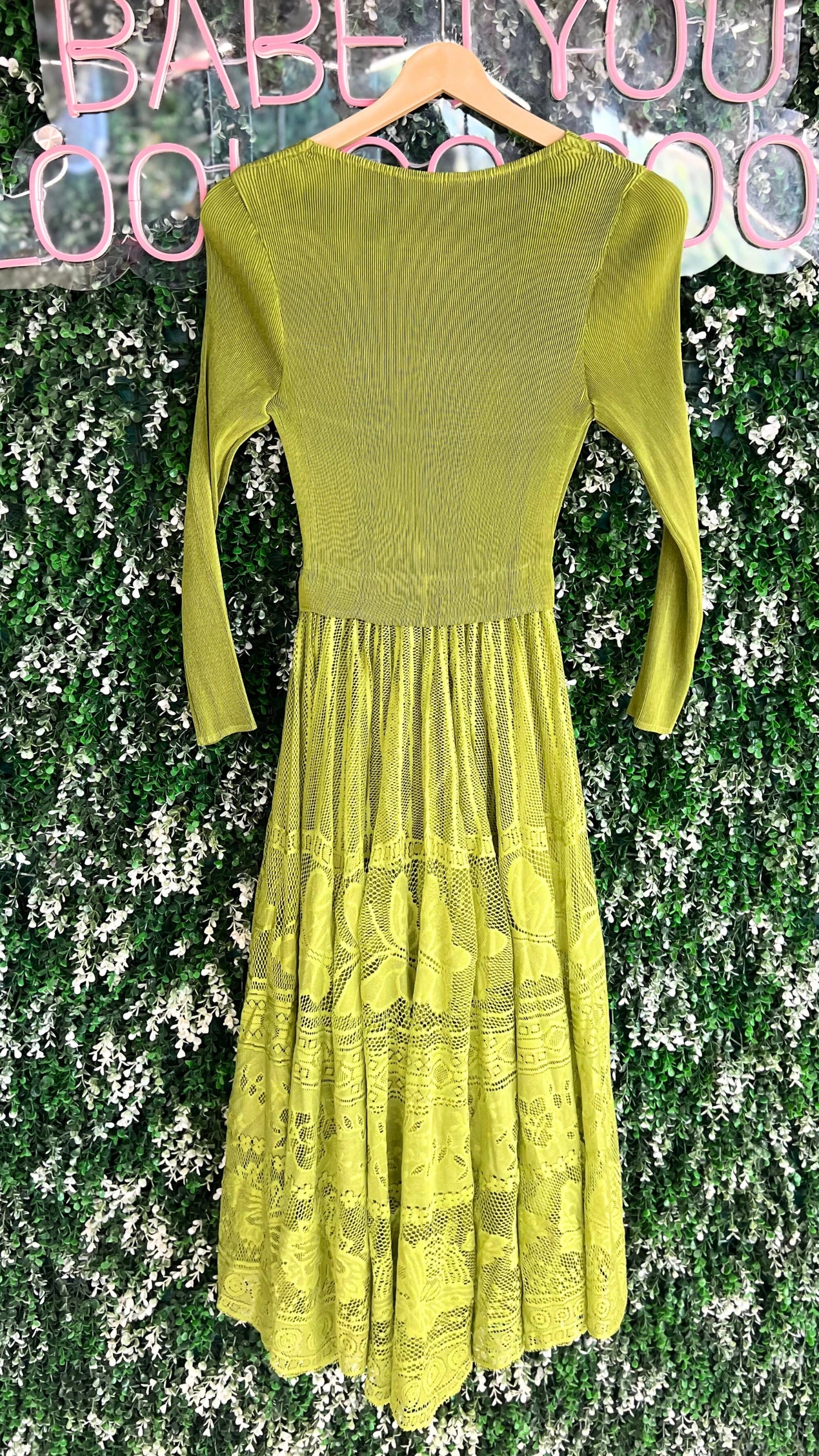 Imported Lace Magic Dress