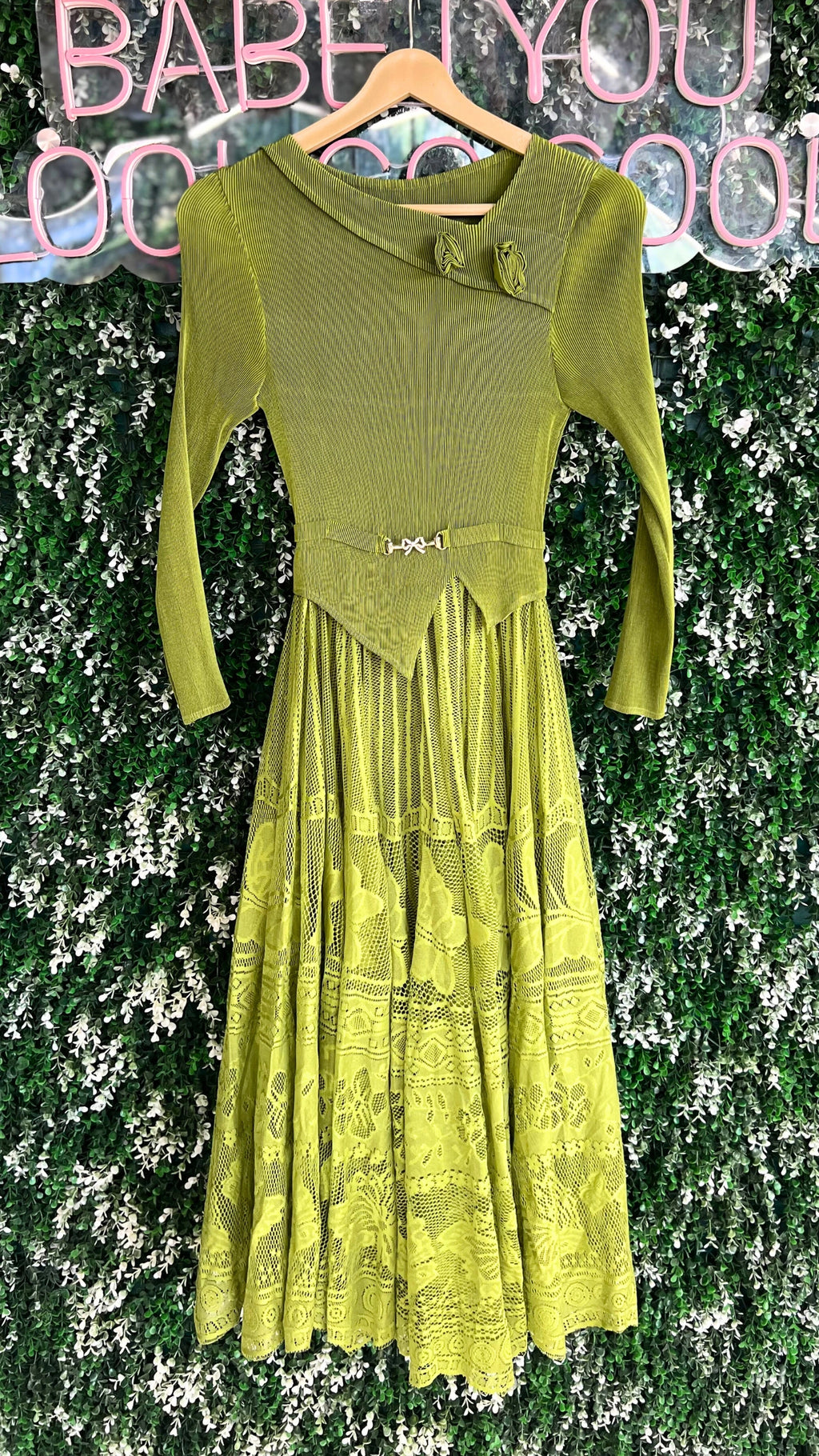 Imported Lace Magic Dress