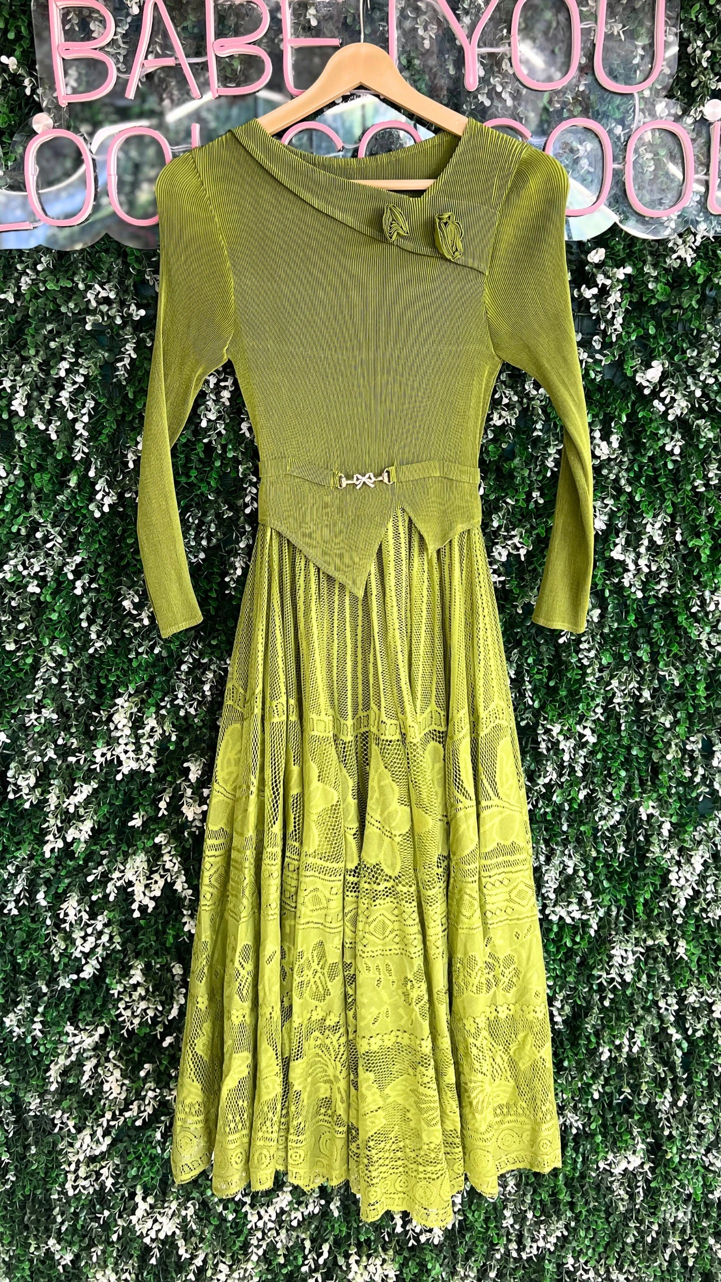 Imported Lace Magic Dress